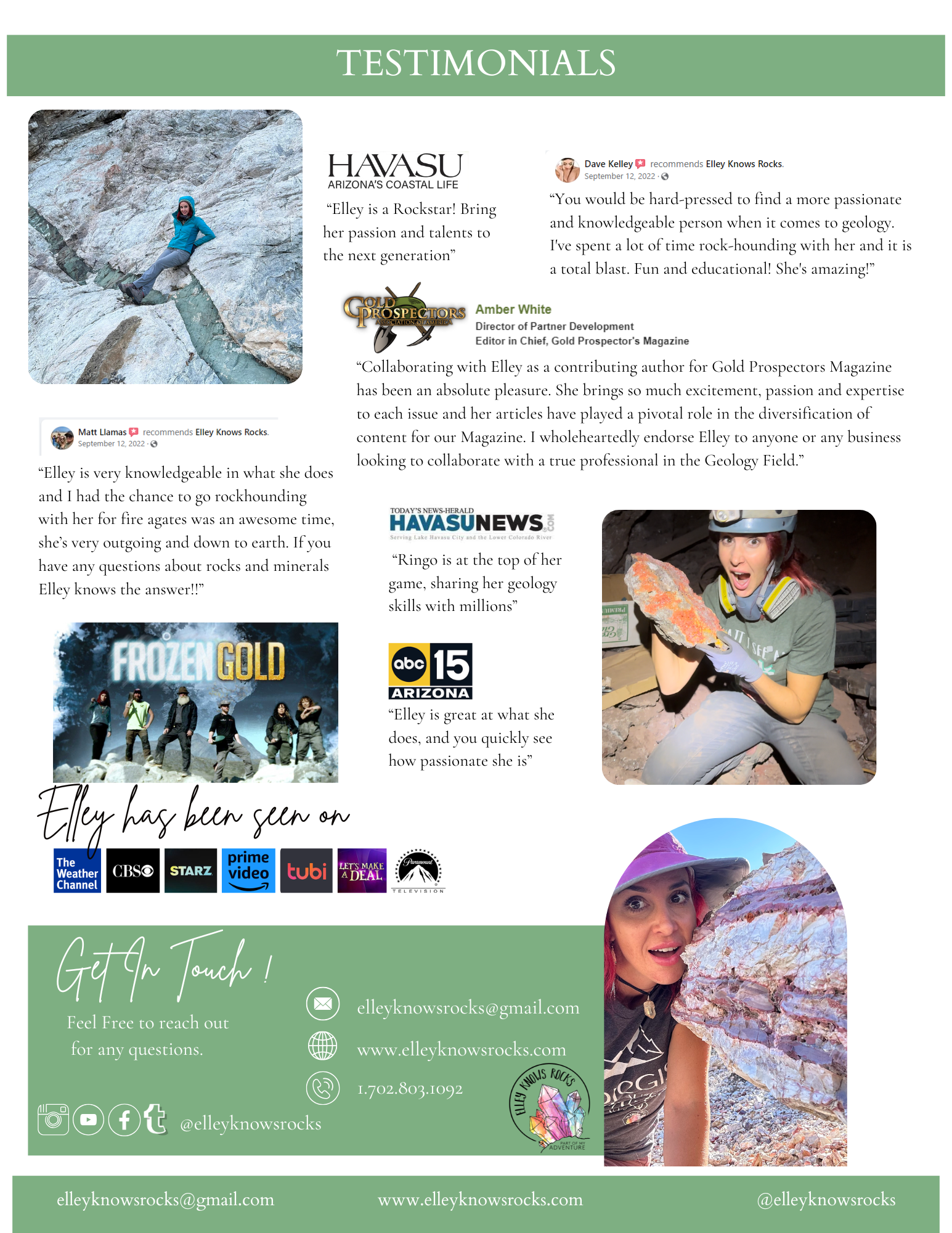 Media Kit — Elley Knows Rocks