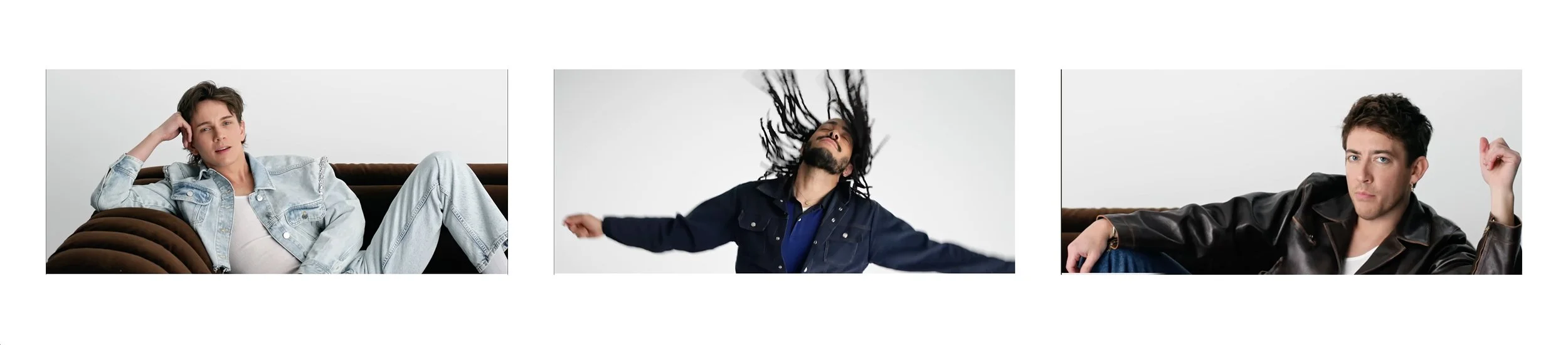 Stylish music video inspired by iconic 2000s fashion commercials with energetic choreography and clean studio backdrops by Gravity Well Productions and Cinematography by Justin Machnik
