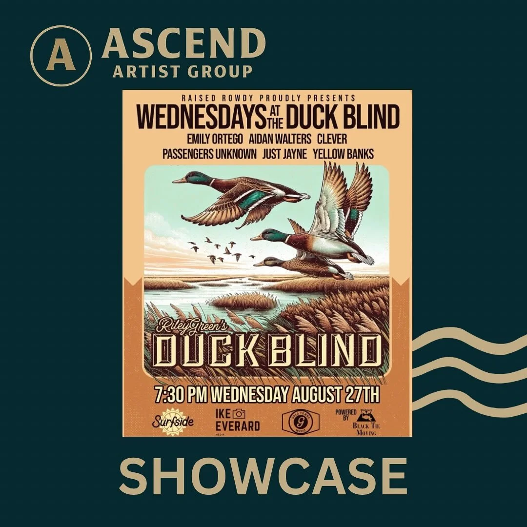 🚨 NASHVILLE 🚨
Our own Passengers Unknown is taking the stage tonight at Riley Green&rsquo;s Duck Blind Showcase 🦆🔥

Presented by @raisedrowdy, this is one of those nights where rising artists make their mark &mdash; and we&rsquo;re proud to see P