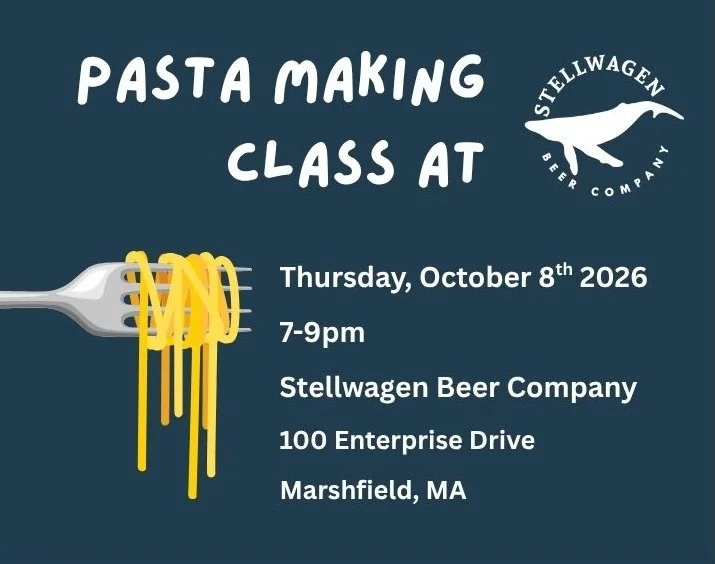Pasta making class at Stellwagen Beer Company - October 8, 2026 (7-9pm)