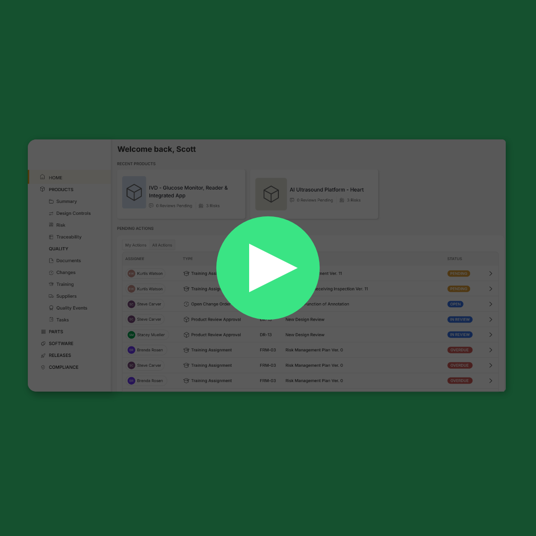 Greenlight Guru Product Video