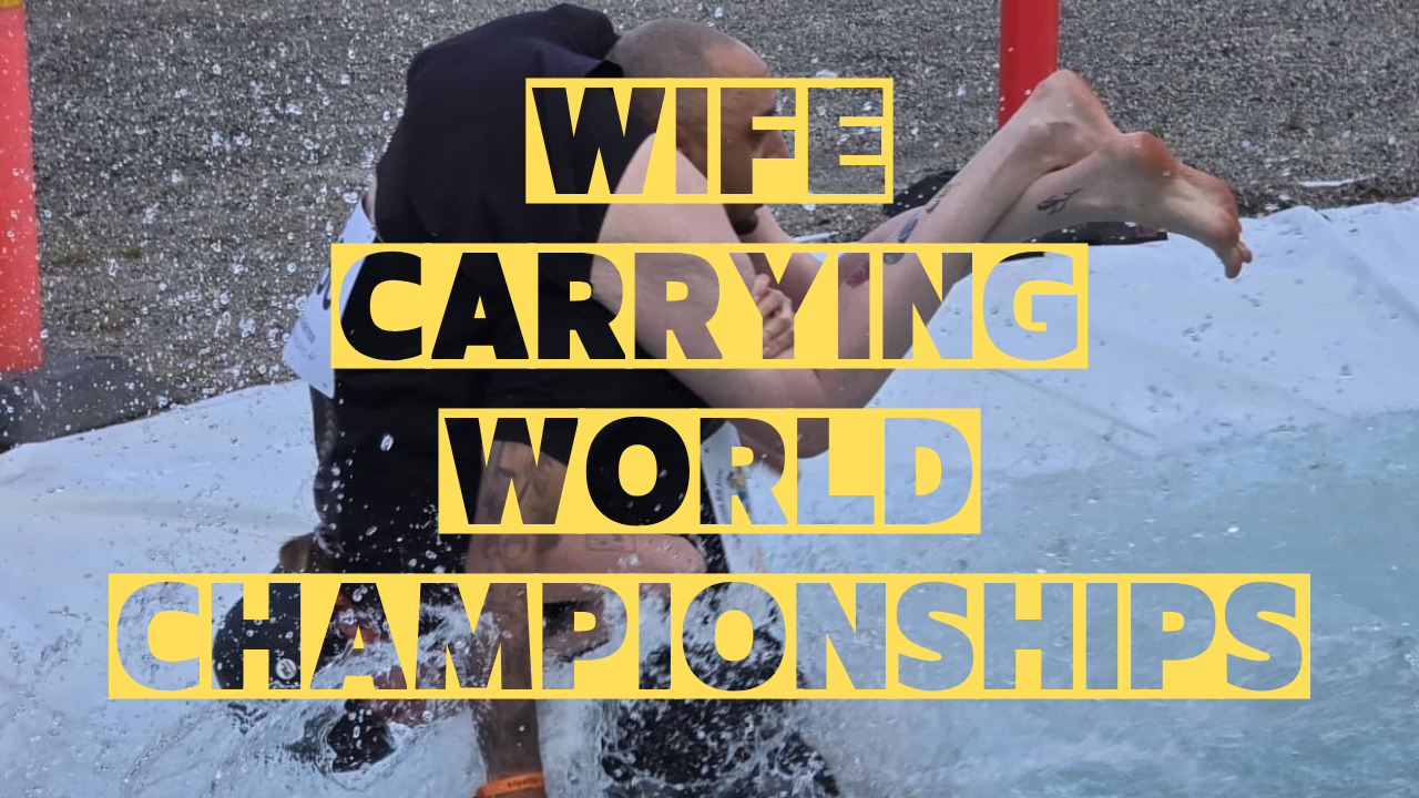 WE WENT TO THE WIFE CARRYING WORLD CHAMPIONSHIPS IN SONKAJÄRVI, FINLAND 
