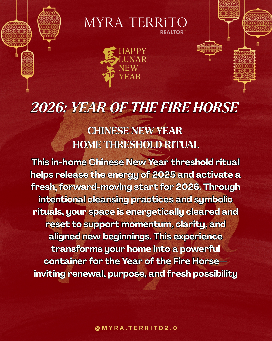 Fire Horse Home Ritual — In-Home Clearing + Activation