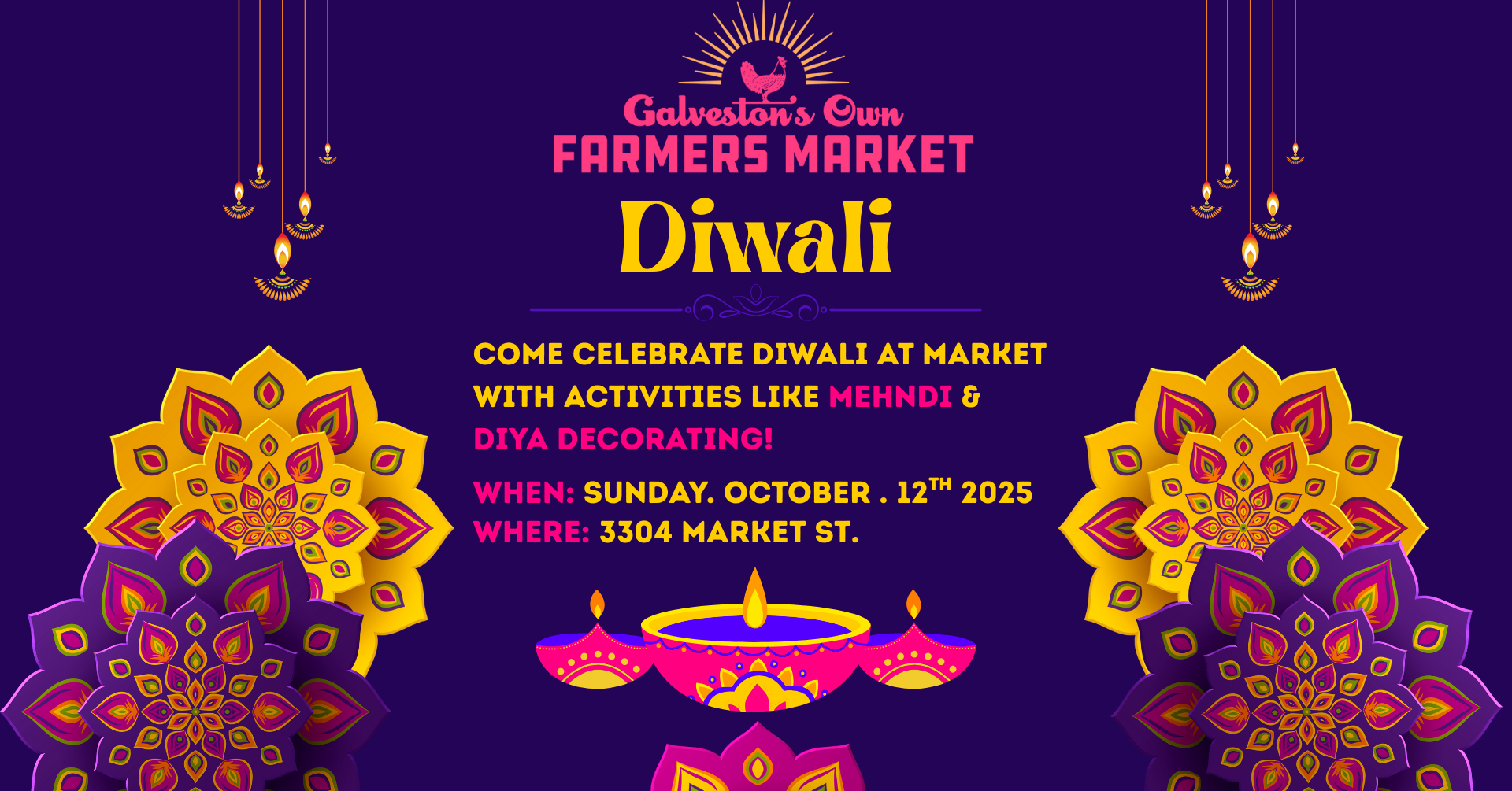 Diwali at the Market!