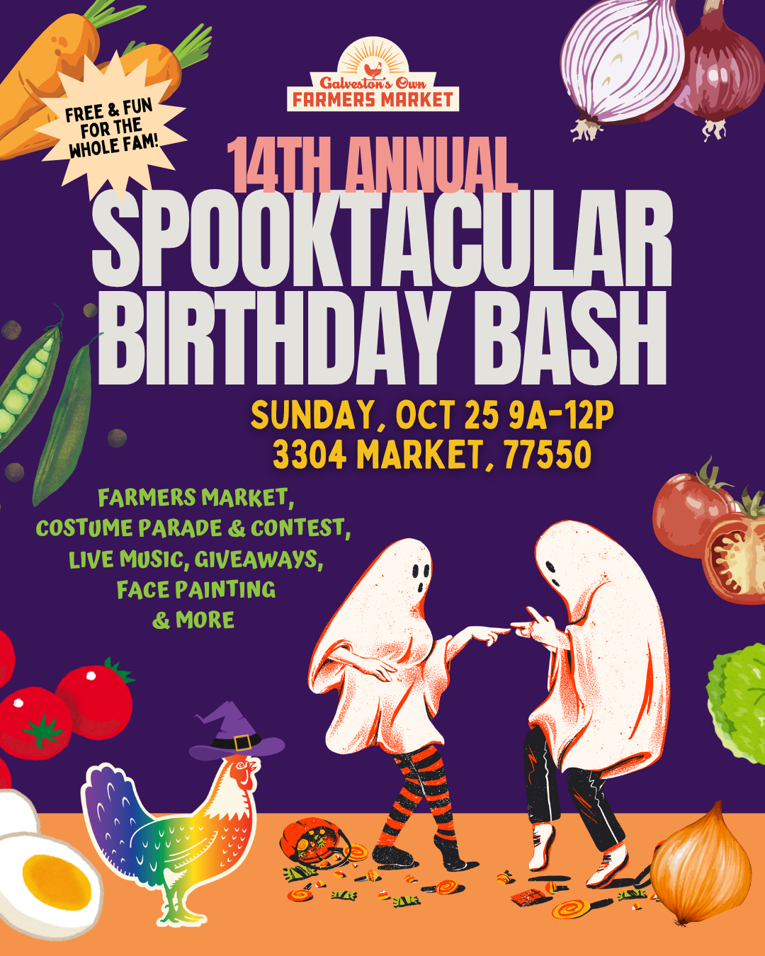 14th Annual GOFM Spooktacular Birthday Bash