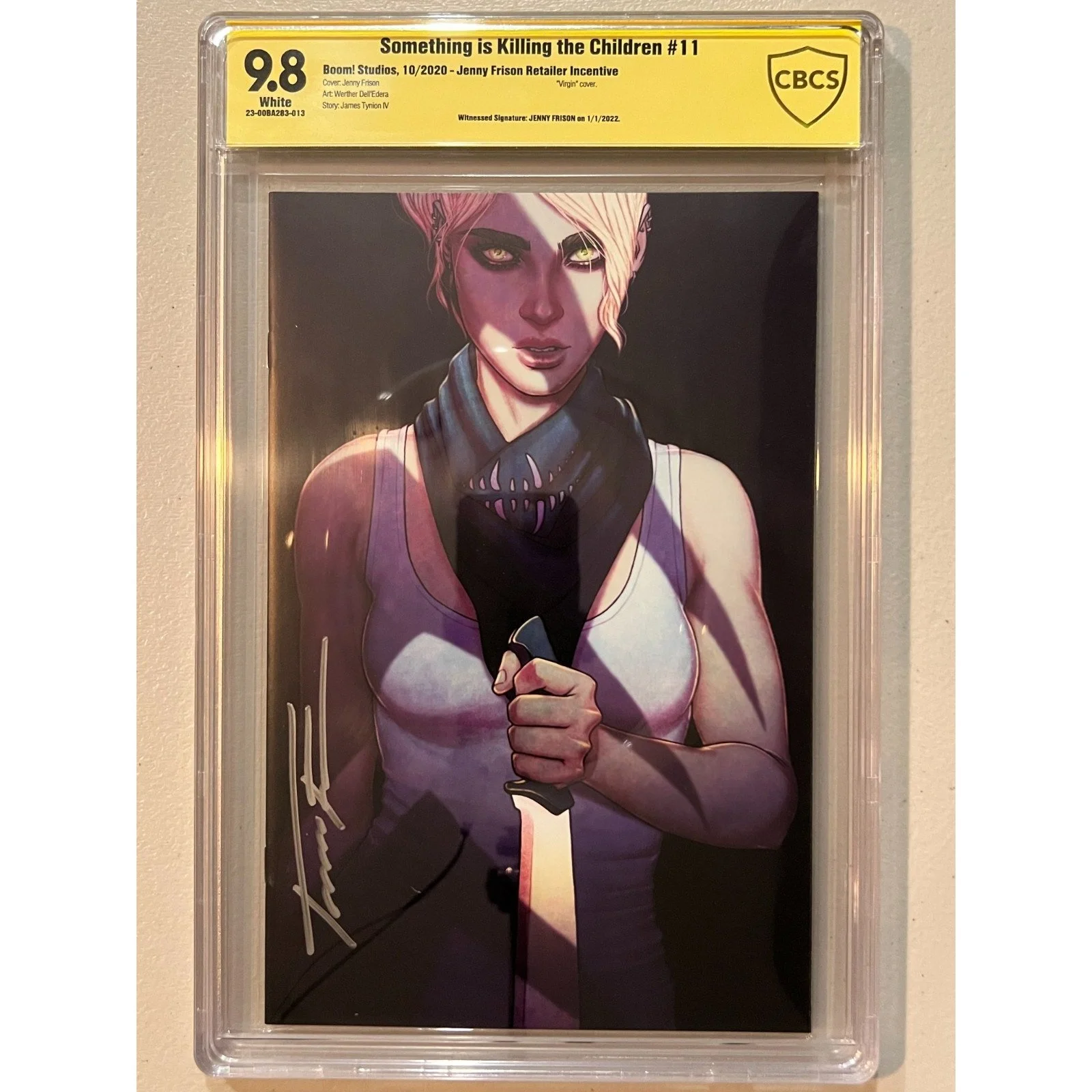 Boom! Something is Killing the Children #11 CBCS 9.8 Variant Jenny Frison Signed