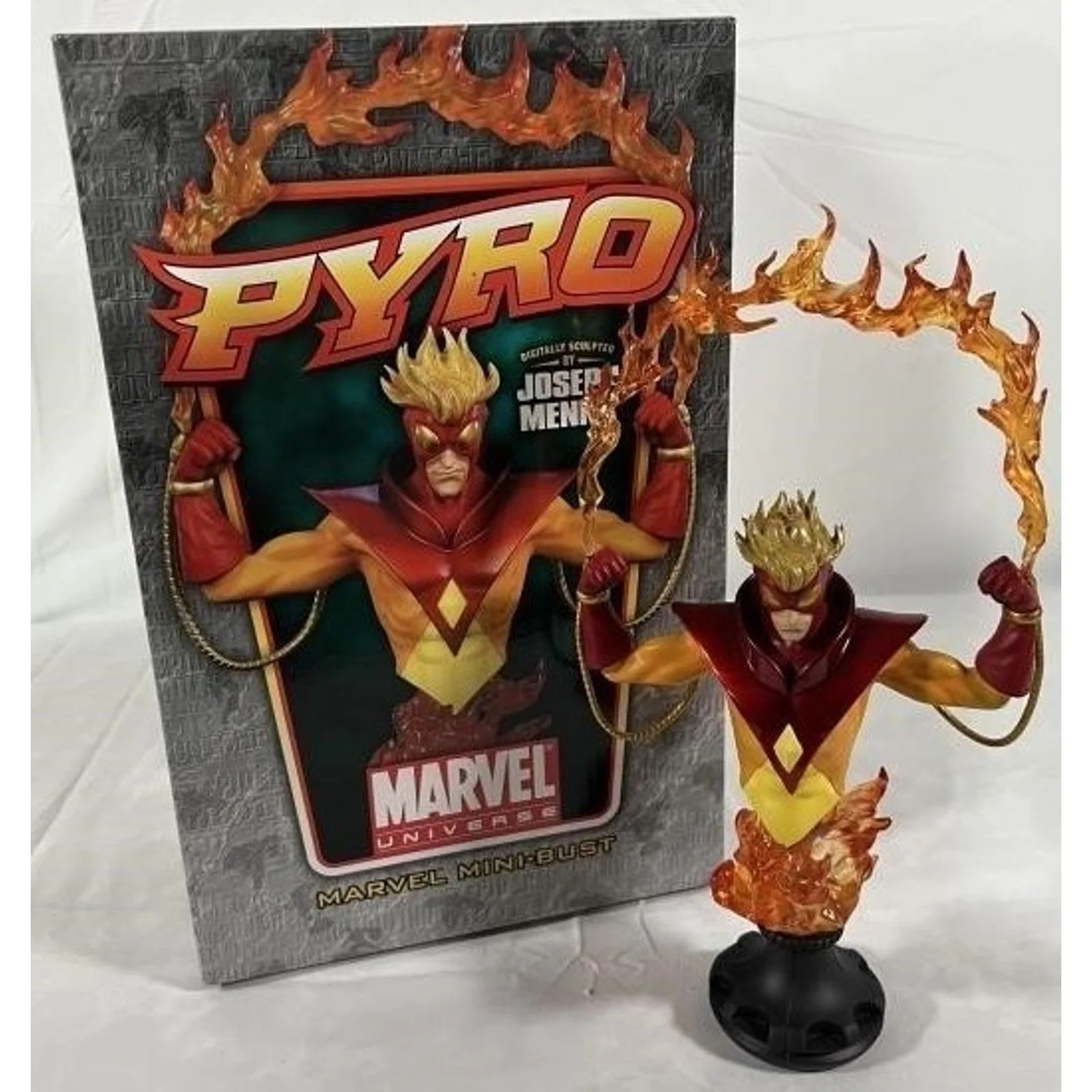 Bowen Designs Marvel 11" Pyro Mini Bust Statue