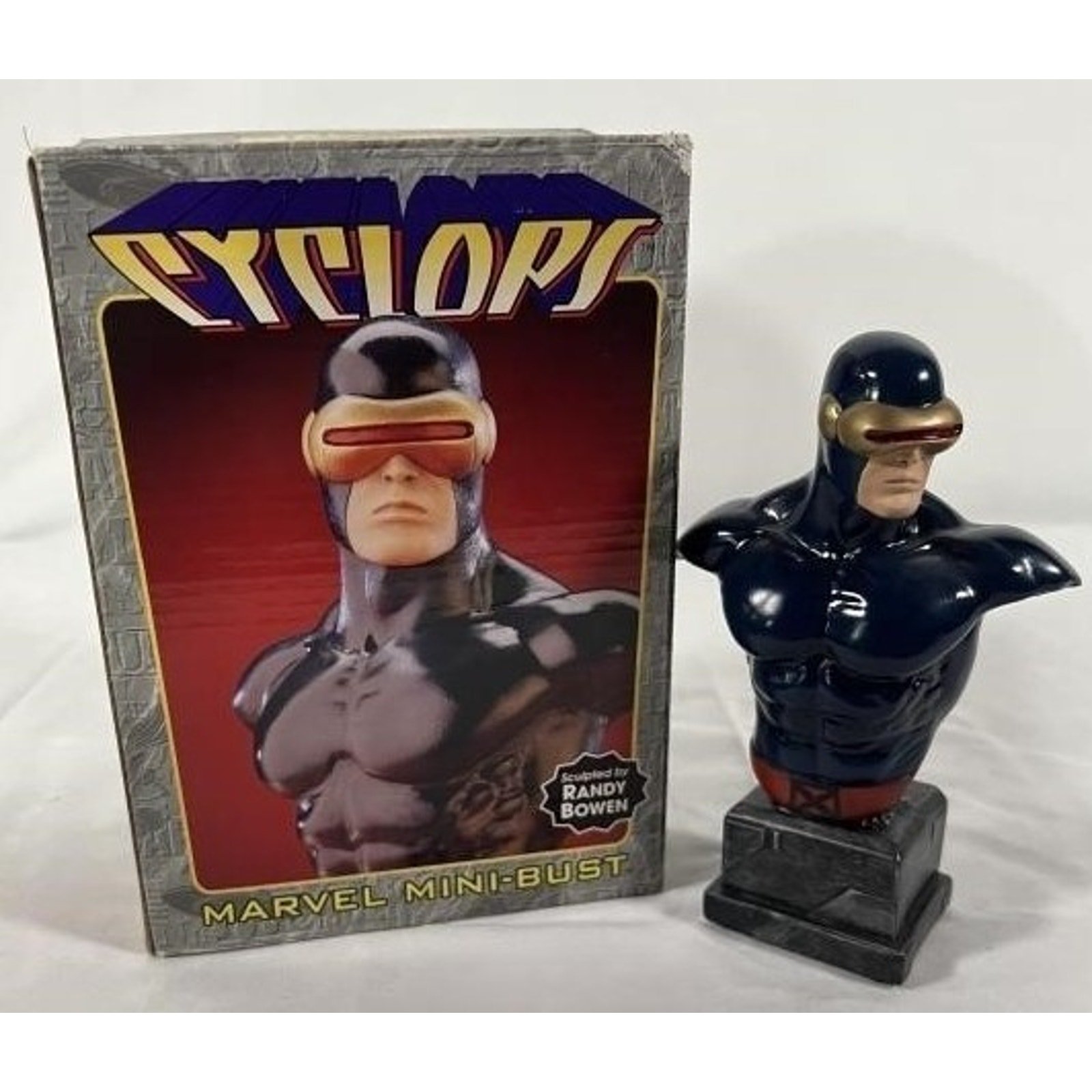 Bowen Designs Marvel 5" Original Cyclops Mini Bust Statue