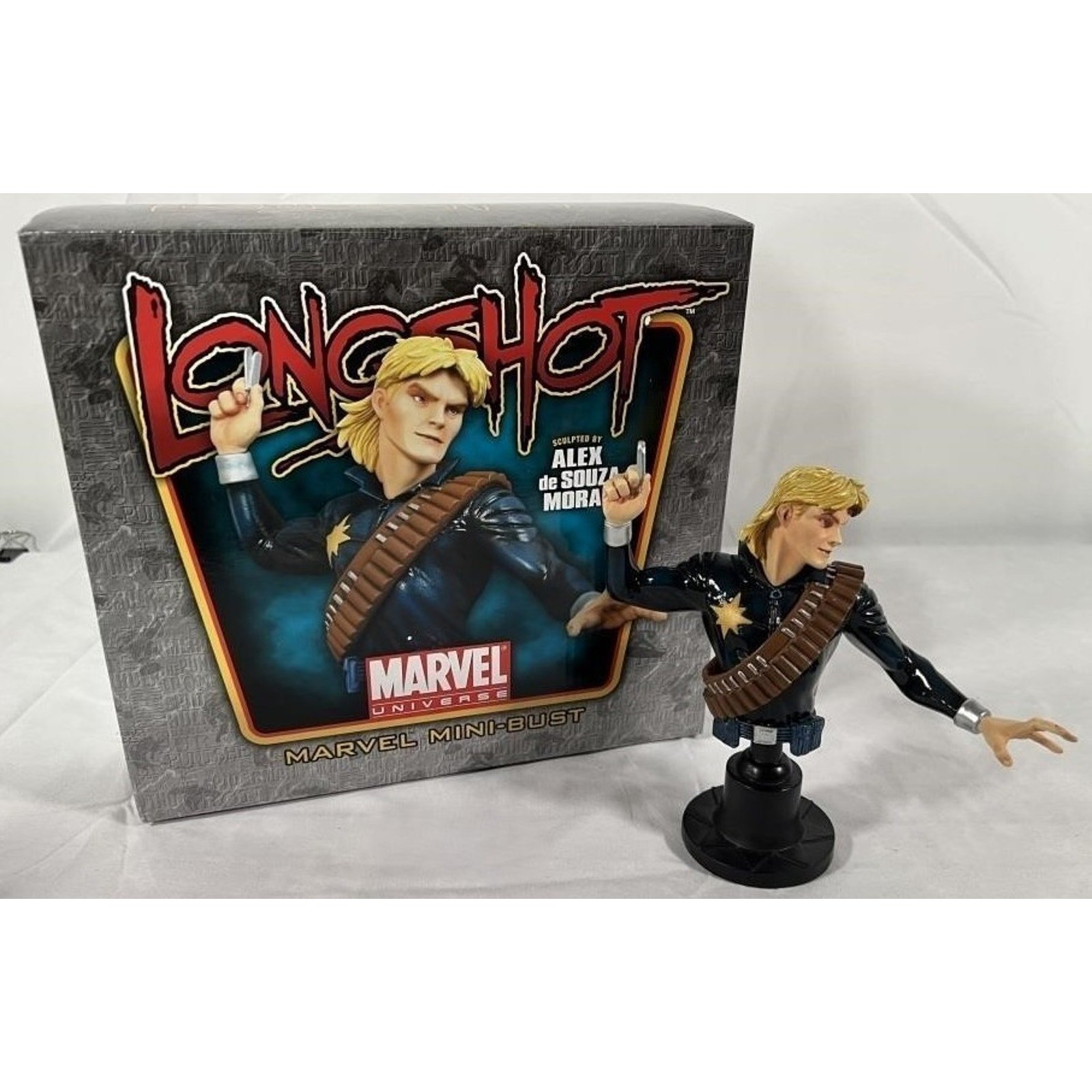 Bowen Designs Marvel 6" Longshot Mini Bust Statue