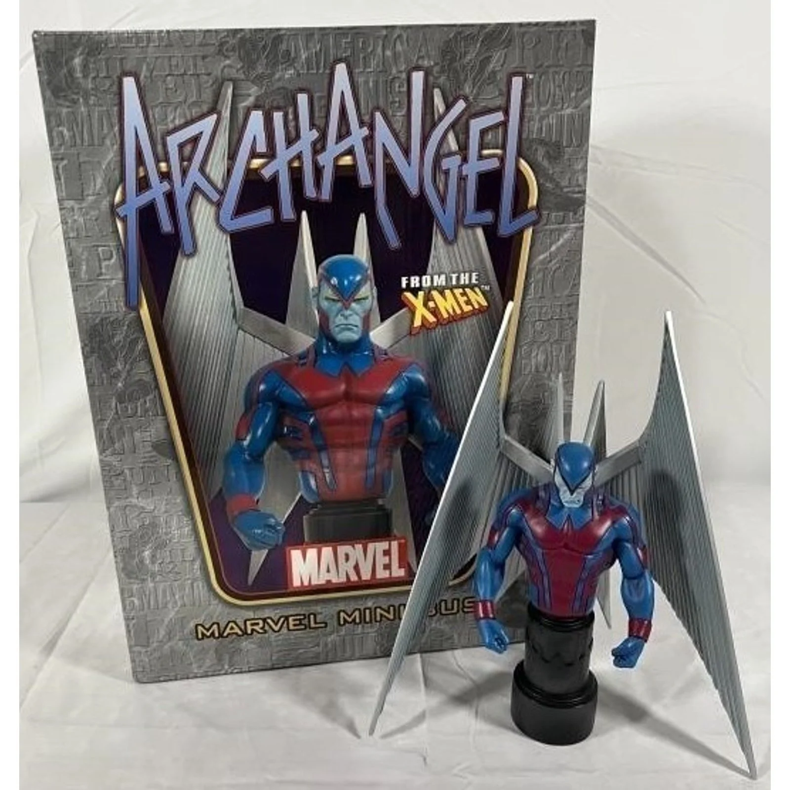 Bowen Designs Marvel 9.5" Archangel Mini Bust Statue