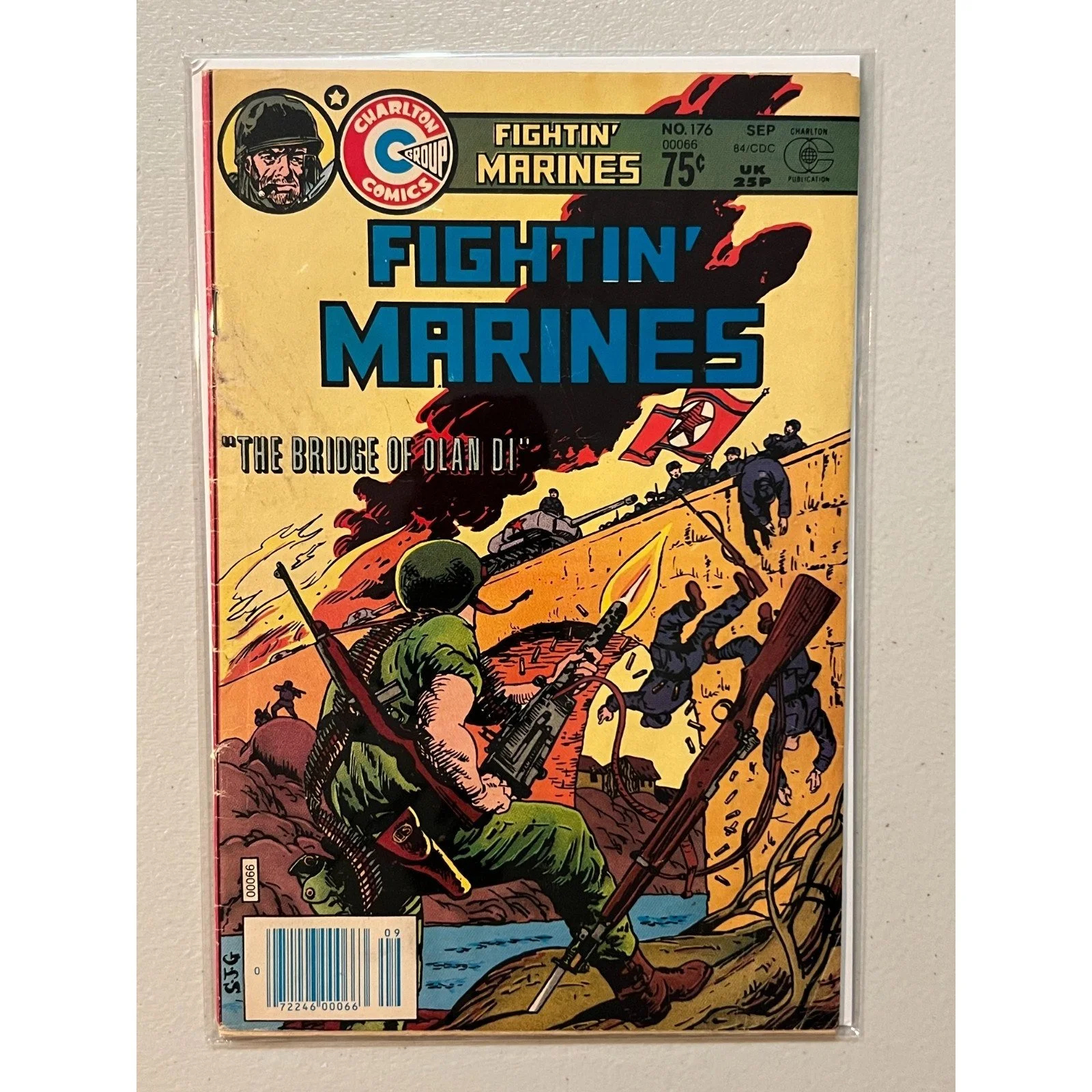 Charlton Comics Fightin' Marines #176 (1984) Mid-Grade!