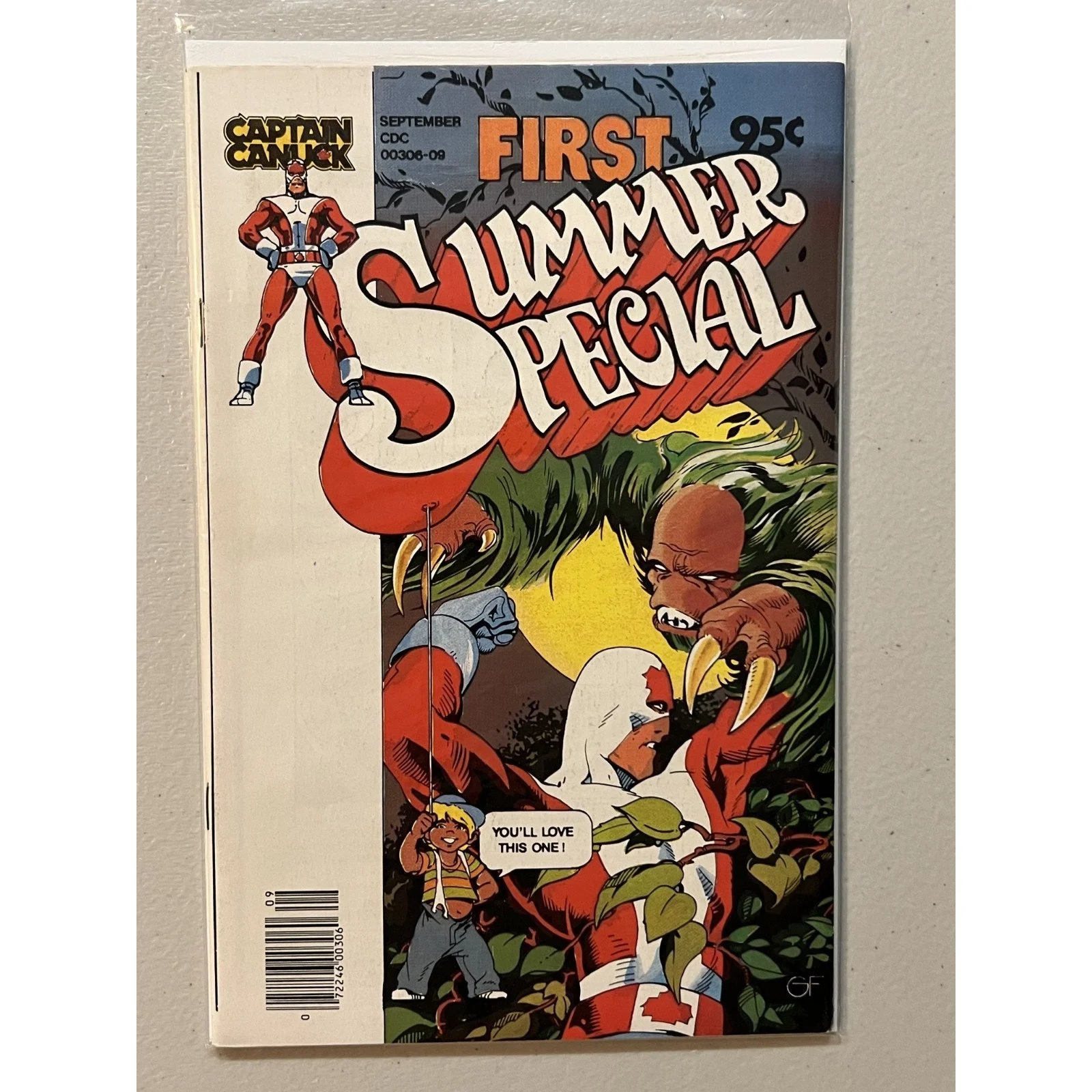 Comely Comix Captain Canuck: First Summer Special (1980) Newsstand Edition