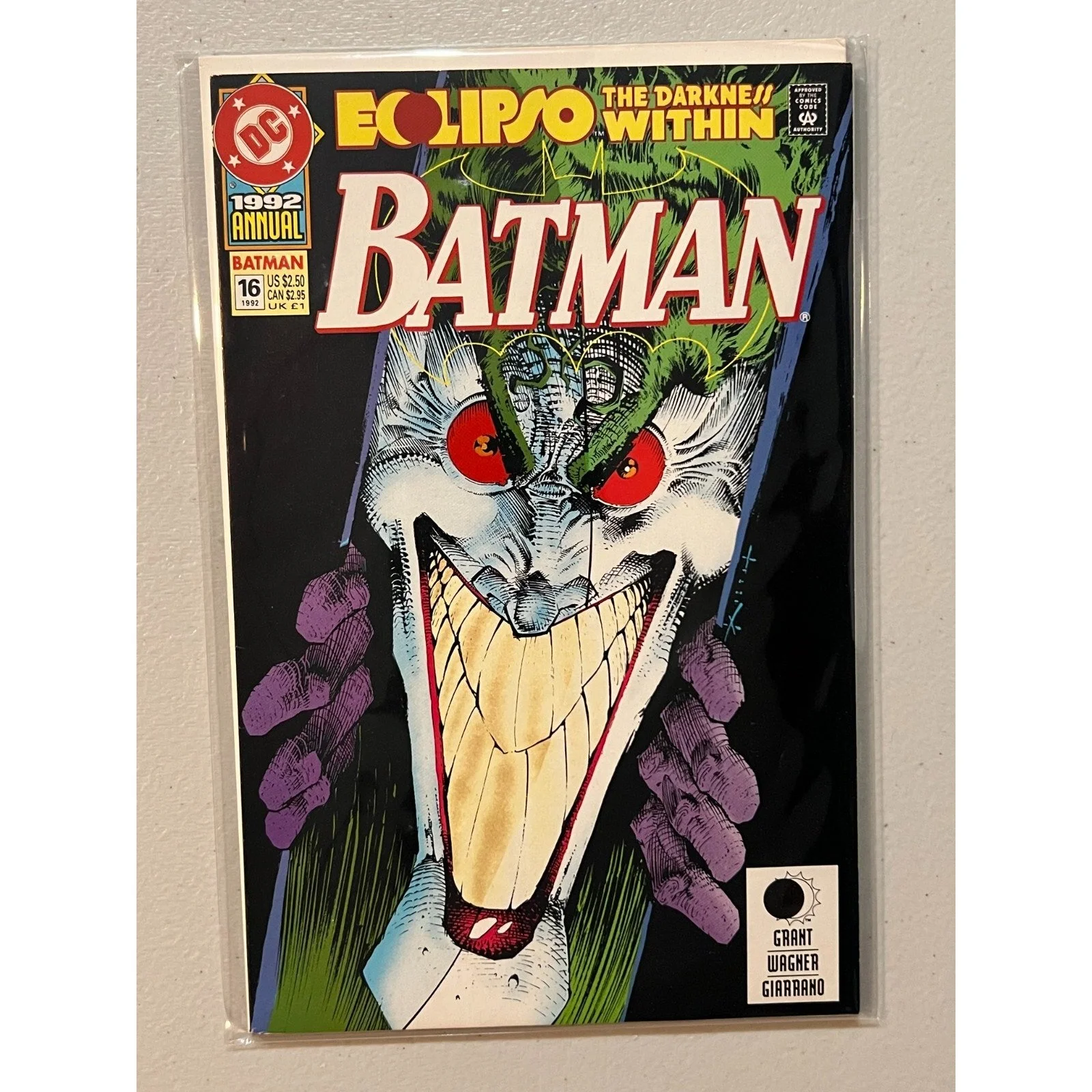 D.C. Comics Batman Annual #16 (1992) High Grade!
