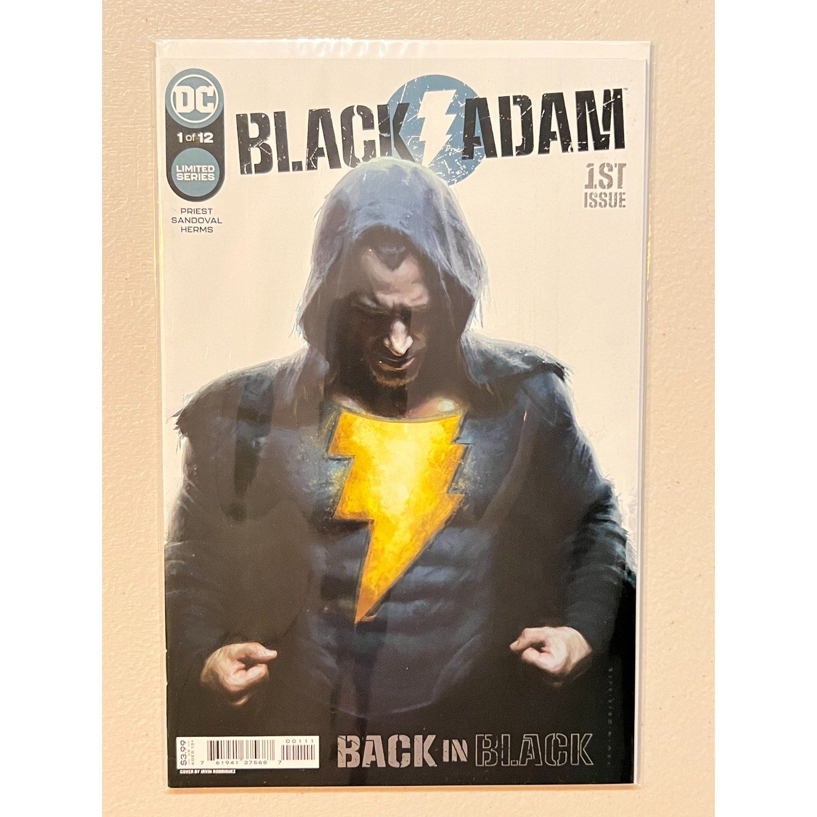 D.C. Comics Black Adam #1 (2022) Rodriguez Variant! High Grade!