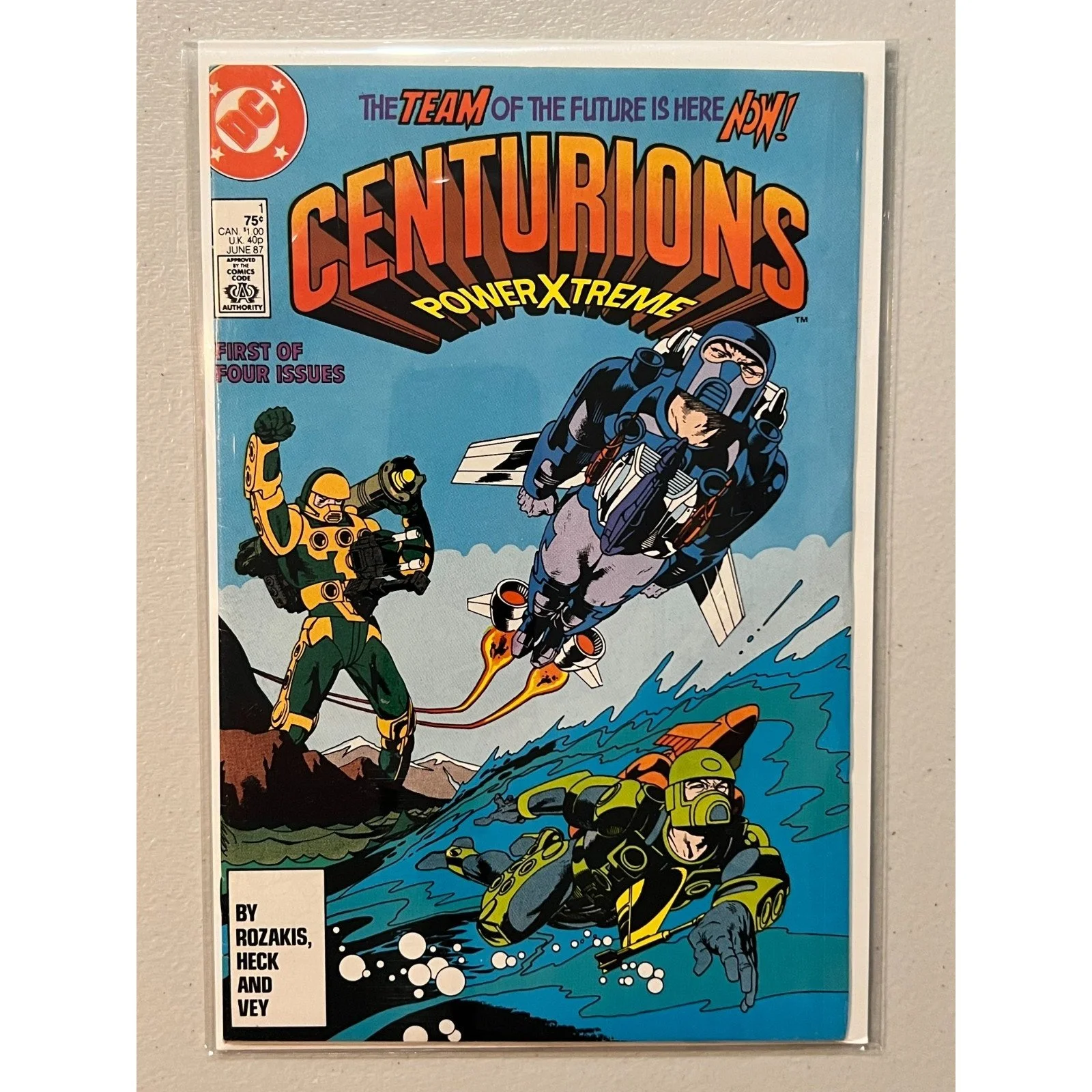 D.C. Comics Centurions PowerXtreme #1 (1987) High Grade!