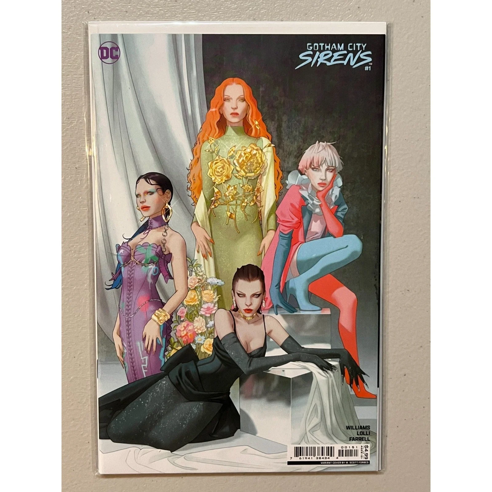 D.C. Comics Gotham City Sirens #1 (2024) Forbes Variant! High Grade!