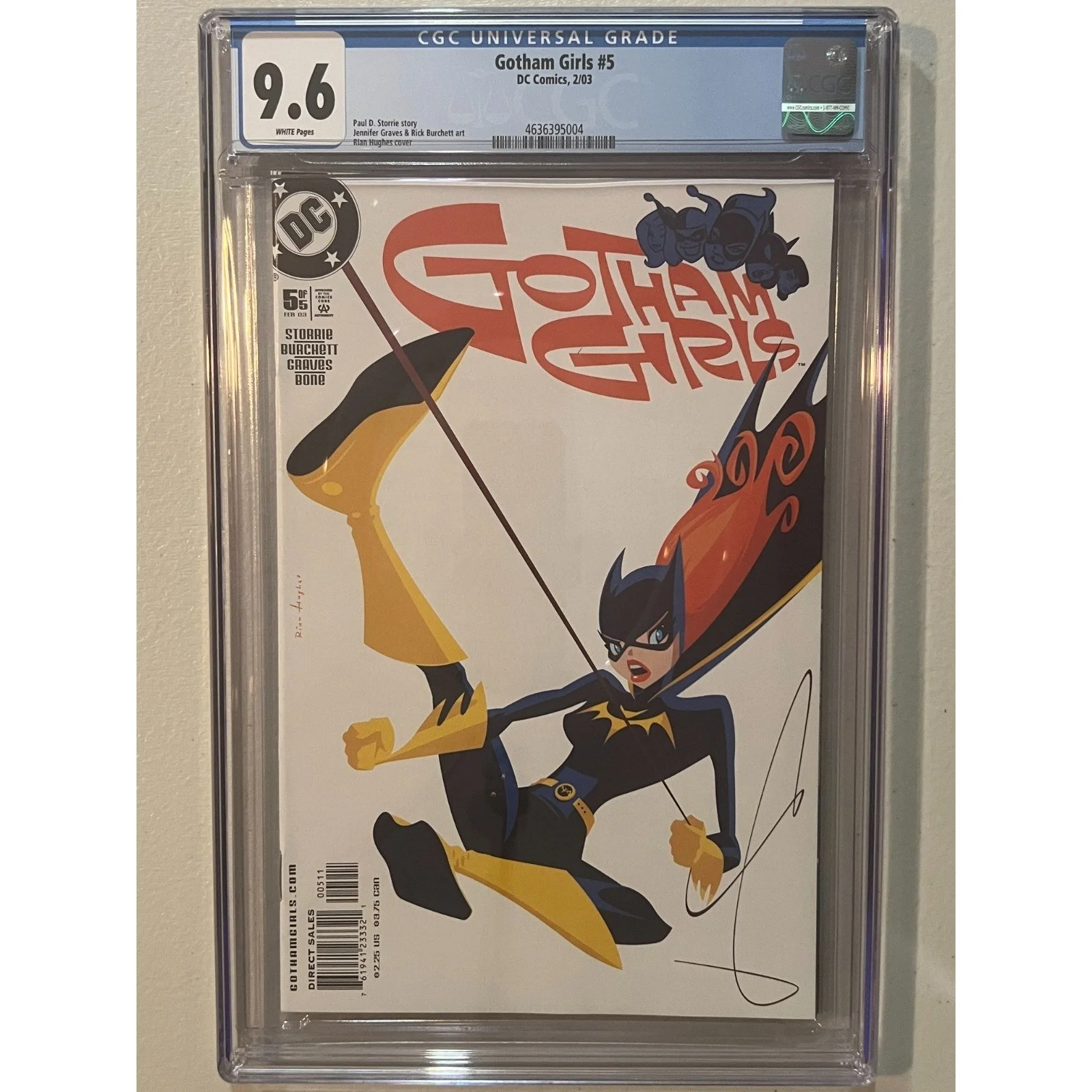 D.C. Comics Gotham Girls #5 CGC 9.4 (2002) Batgirl