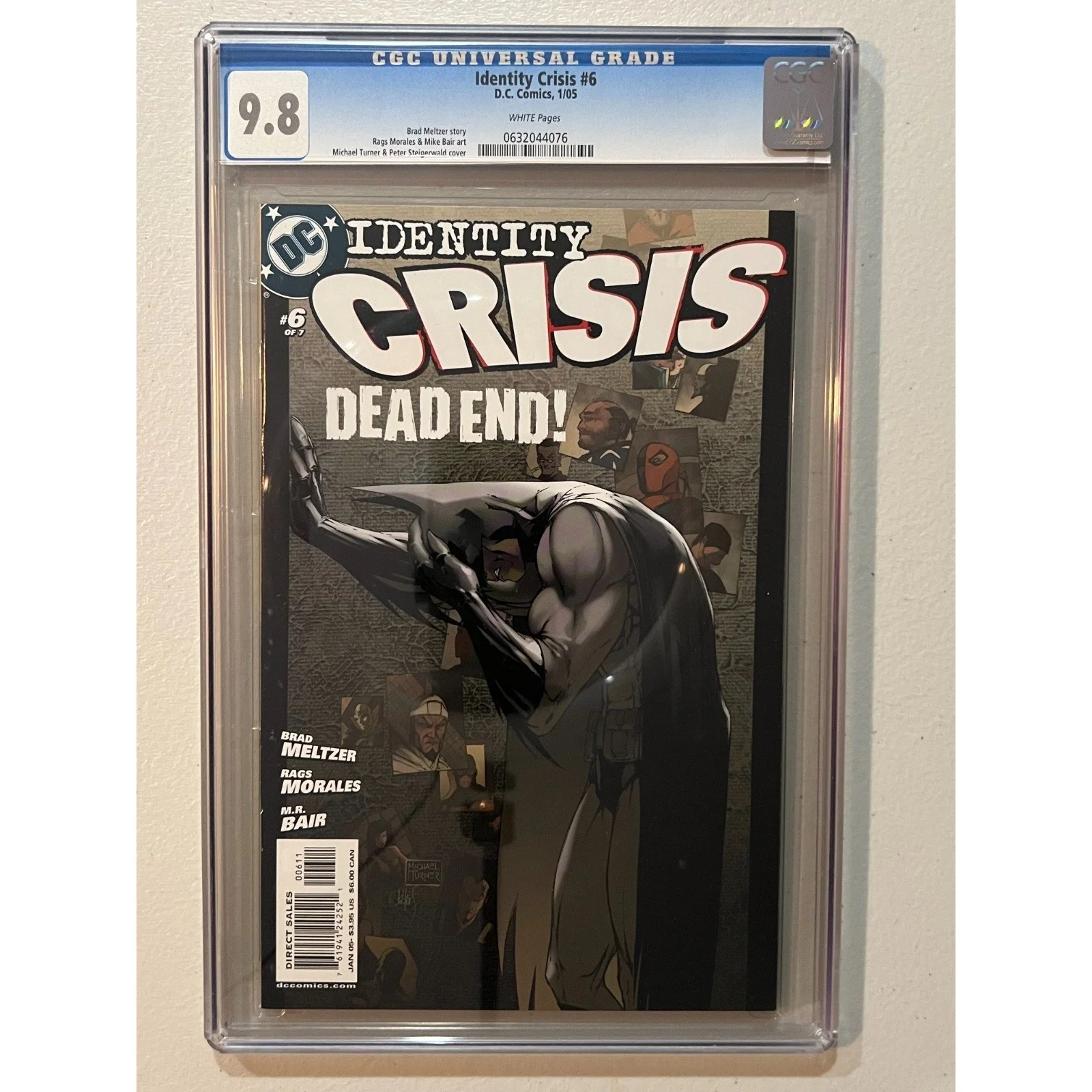 D.C. Comics Identity Crisis #6 CGC 9.8 (2005)