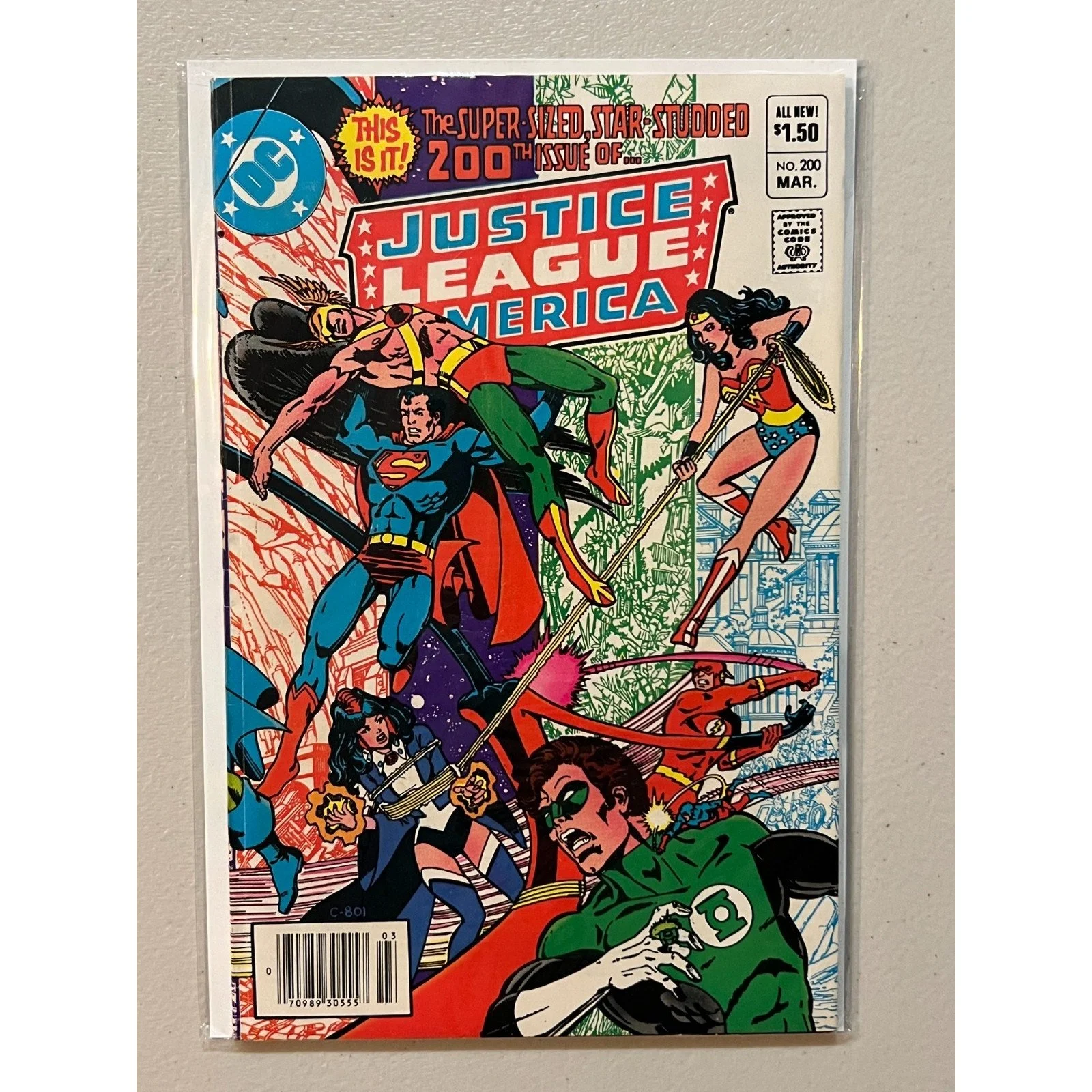 D.C. Comics Justice League of America #200 (1982) High Grade!