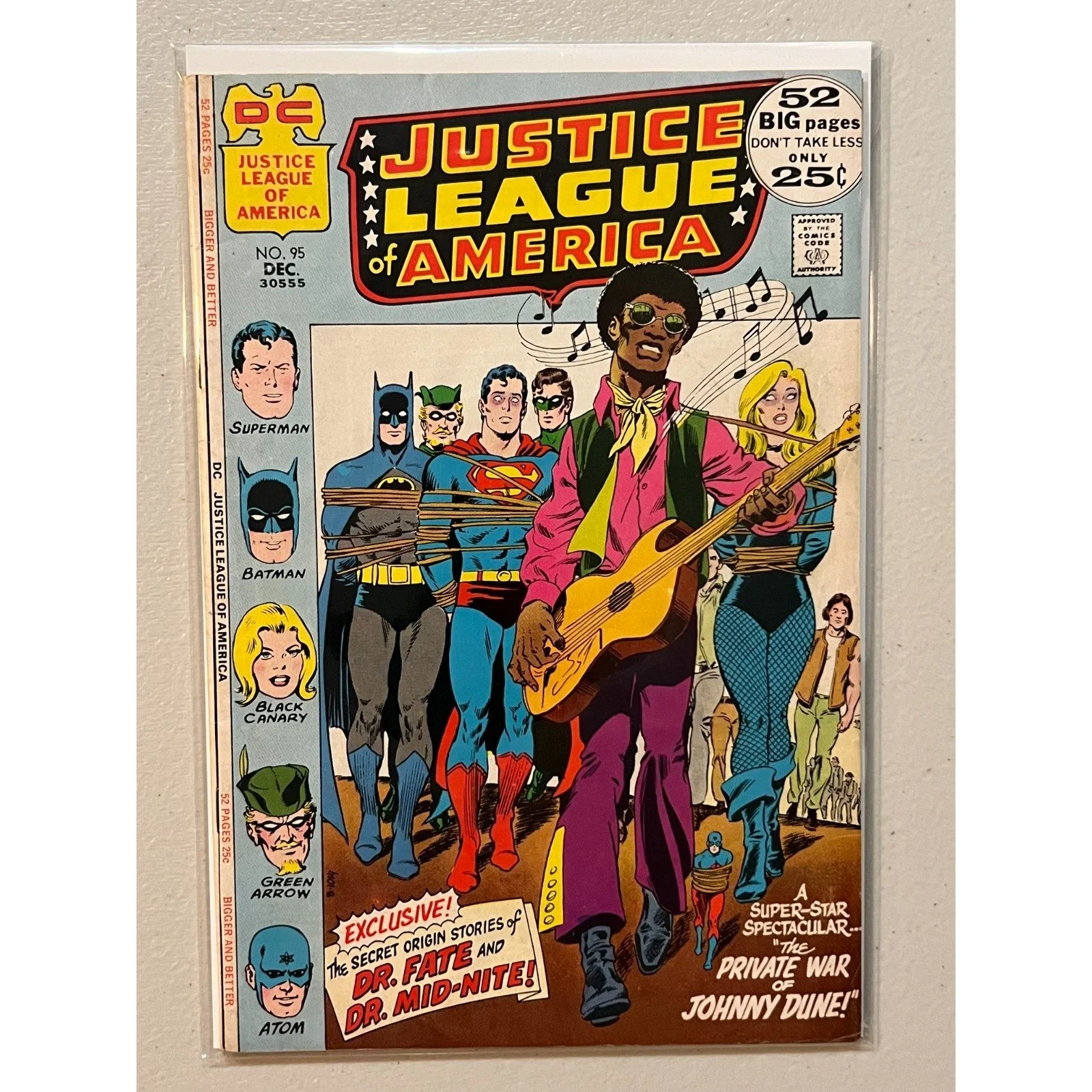 D.C. Comics Justice League of America #95 (1971) High Grade!
