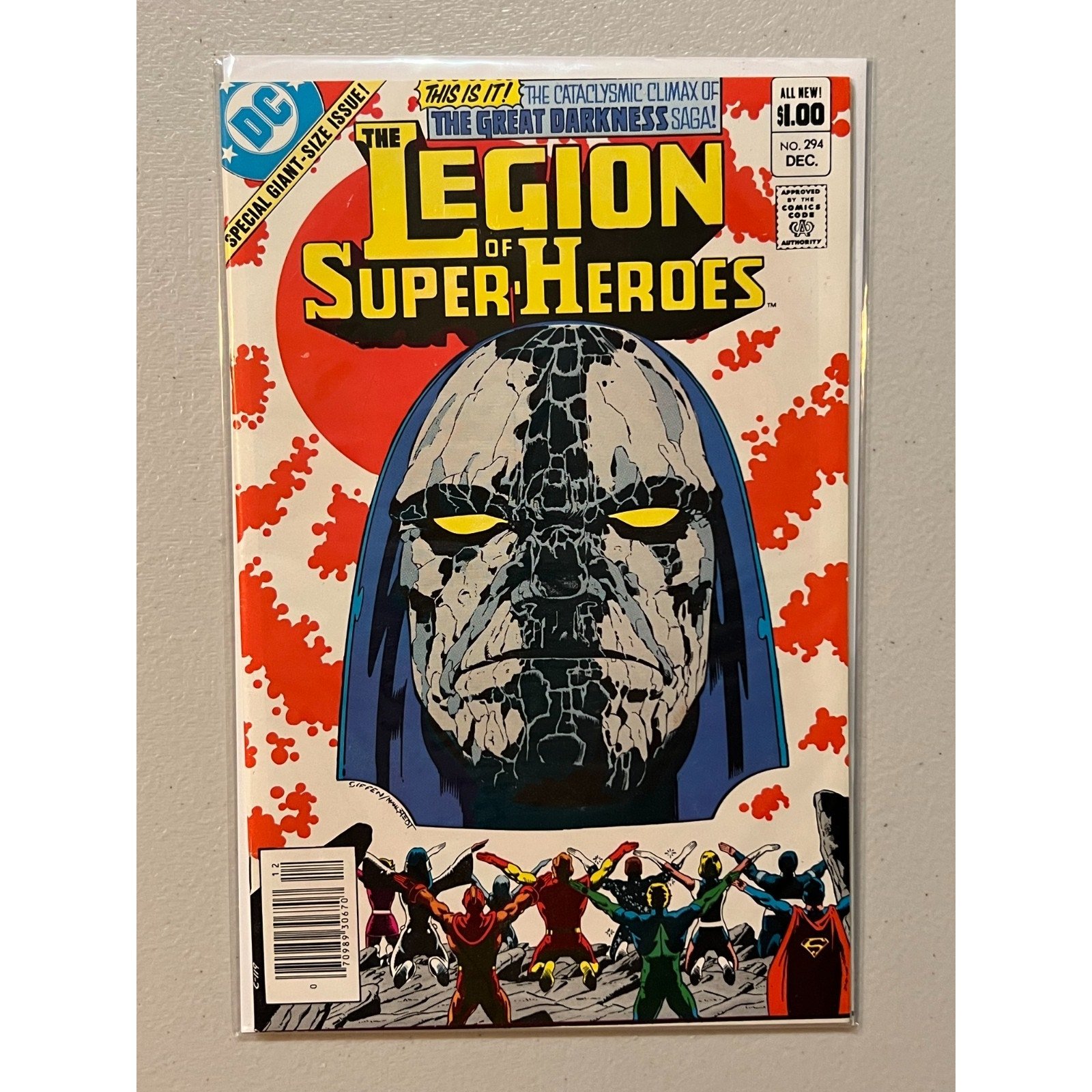 D.C. Comics Legion of Super-Heroes #294 (1982) Newsstand! High Grade!