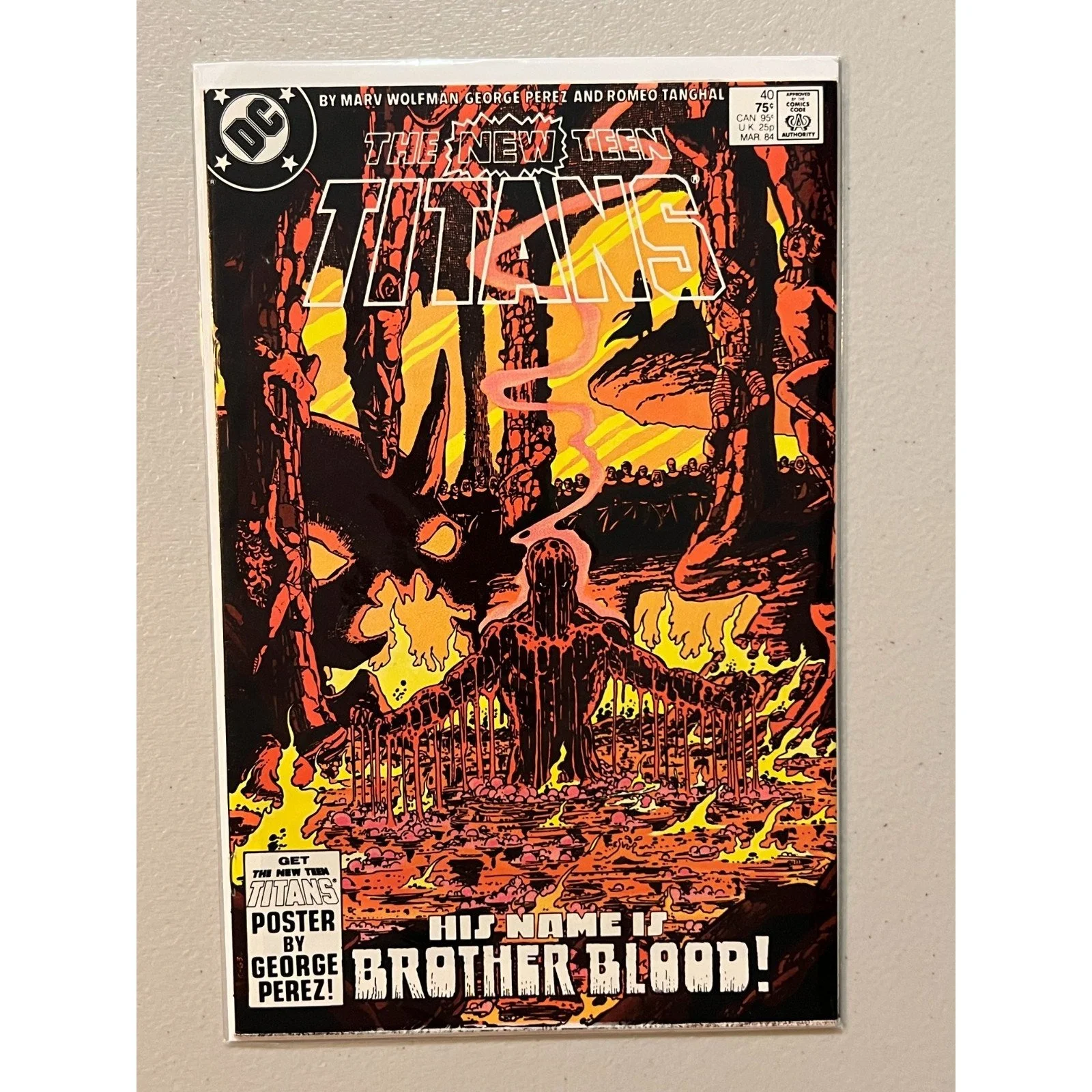 D.C. Comics New Teen Titans #40 (1984) High Grade!