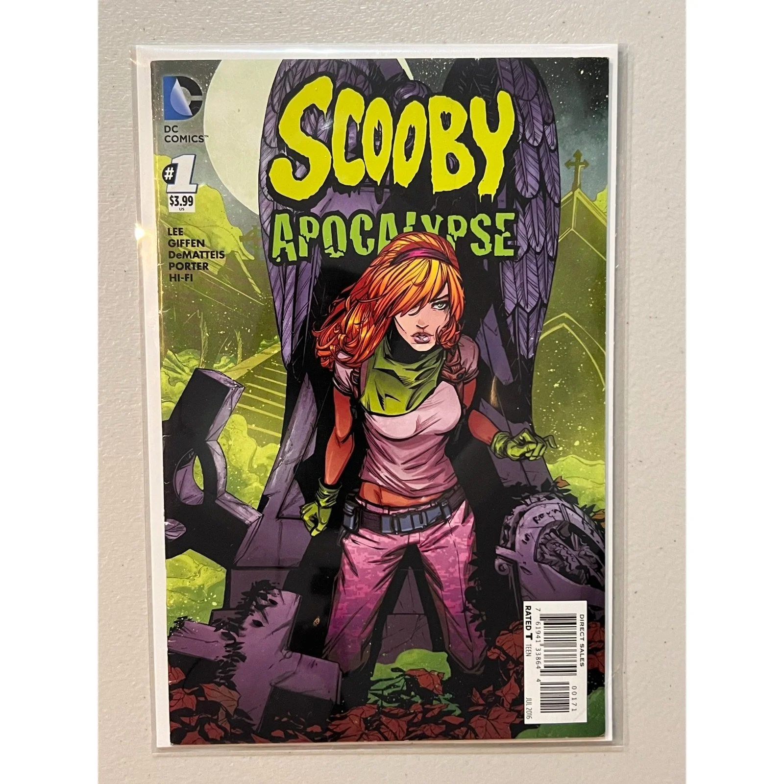 D.C. Comics Scooby Apocalypse #1 (2016) Jones Variant Cover! High Grade!