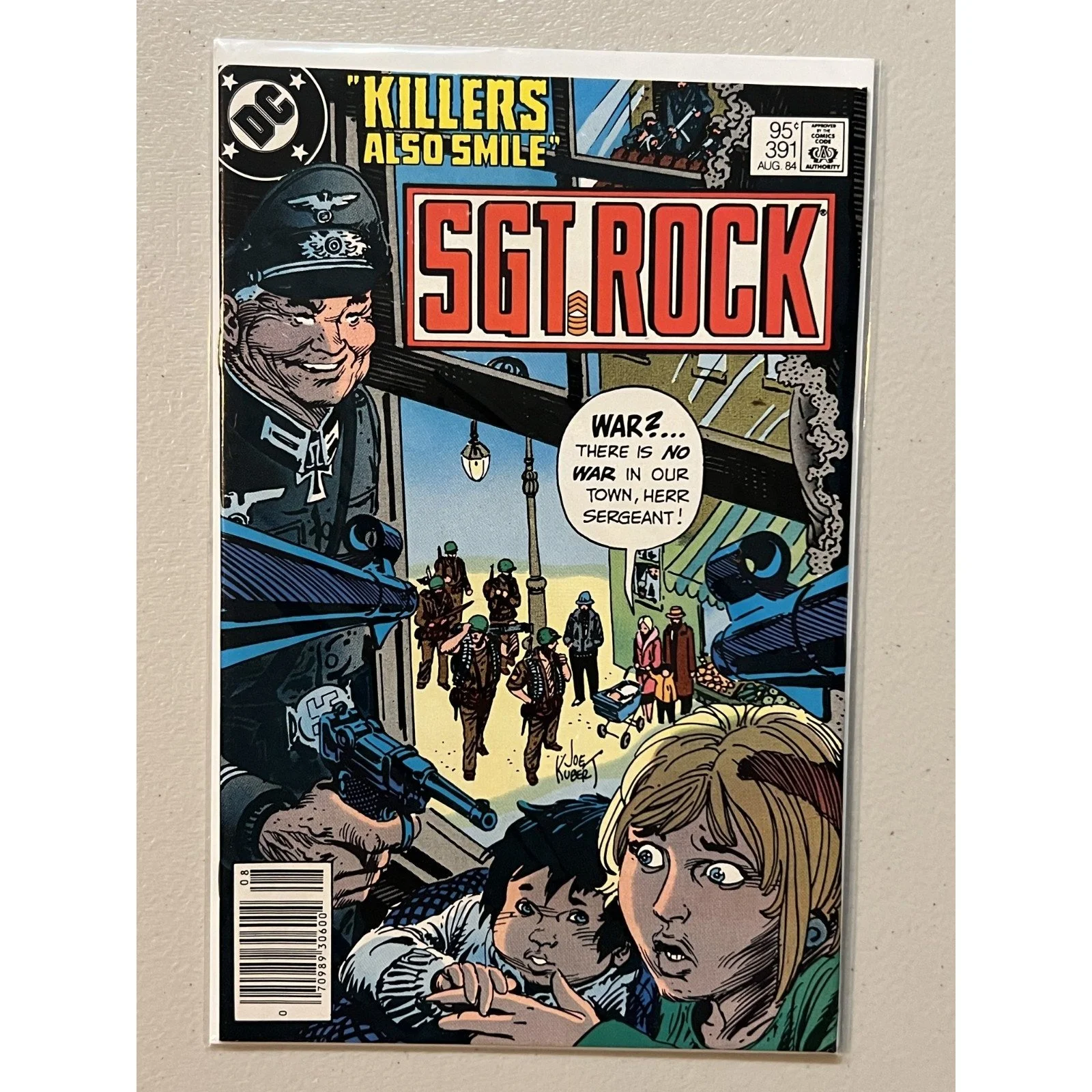 D.C. Comics Sgt Rock #391 (1984) Newsstand! High Grade!