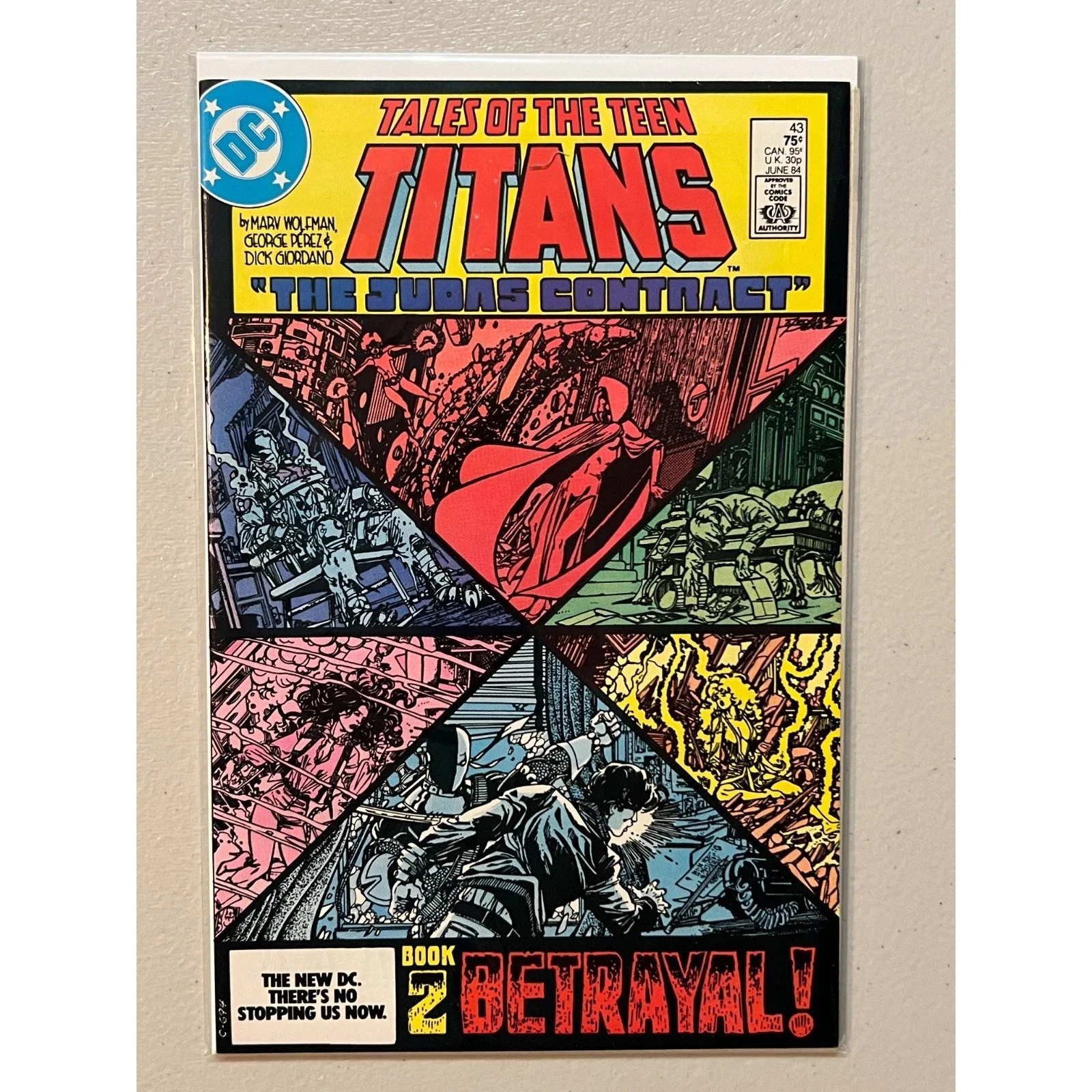 D.C. Comics Tales of the Teen Titans #43 (1984) High Grade!