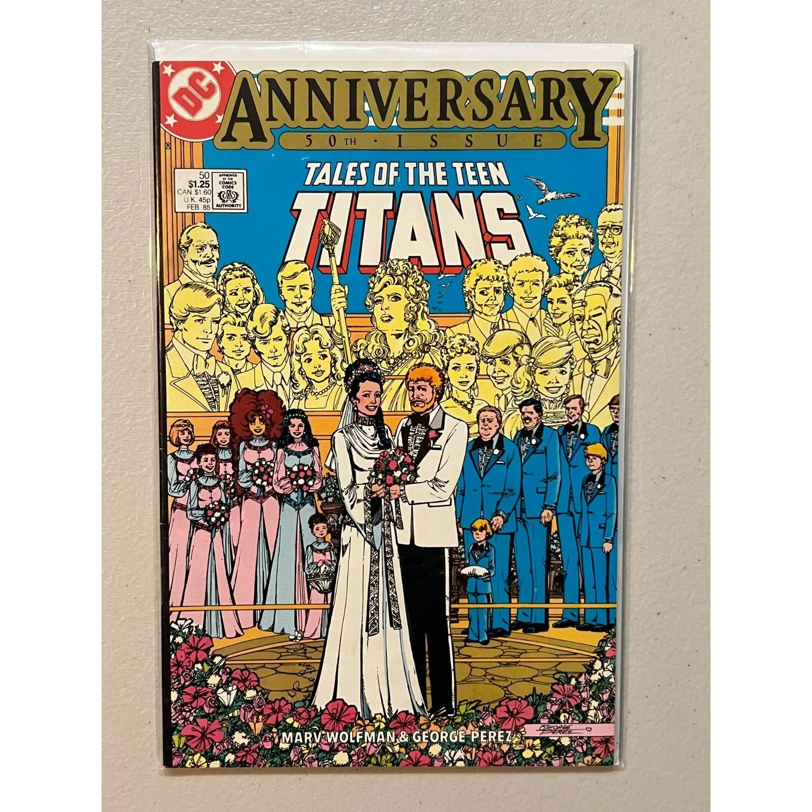 D.C. Comics Tales of the Teen Titans #50 (1983) High Grade!