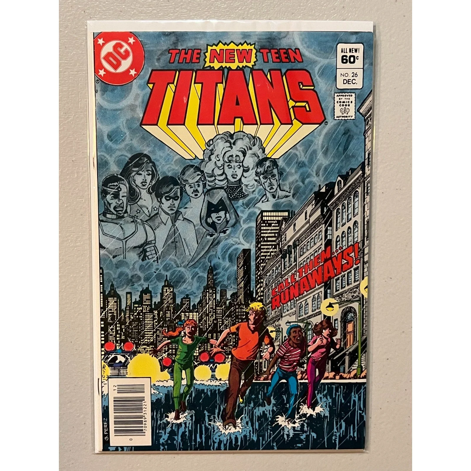 D.C. Comics The New Teen Titans Issue #26 (1986) 1st App. Terra! High Grade!
