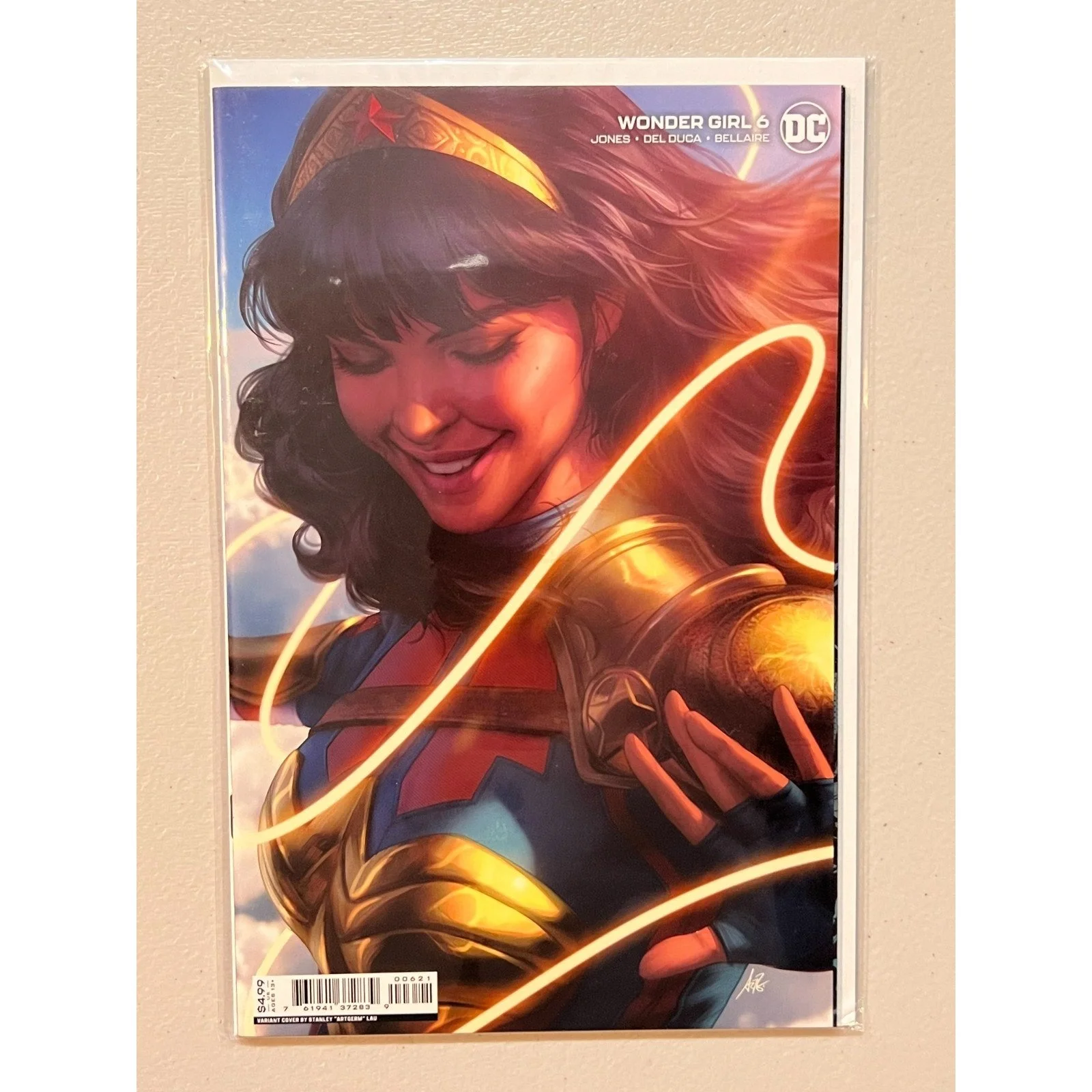 D.C. Comics Wonder Girl #6 (2022) Artgerm! High Grade!