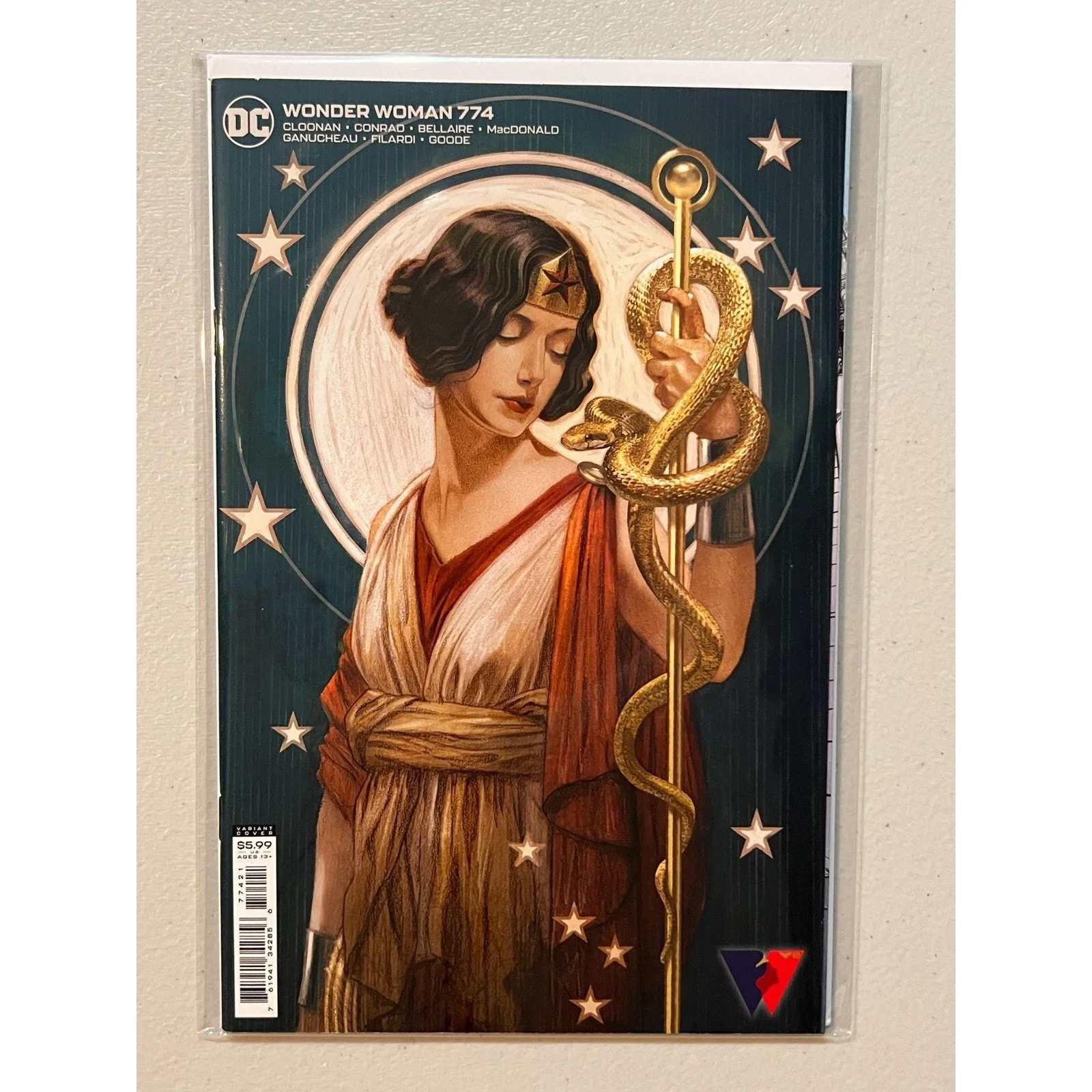 D.C. Comics Wonder Woman #774 (2021) Middleton Variant! High Grade!