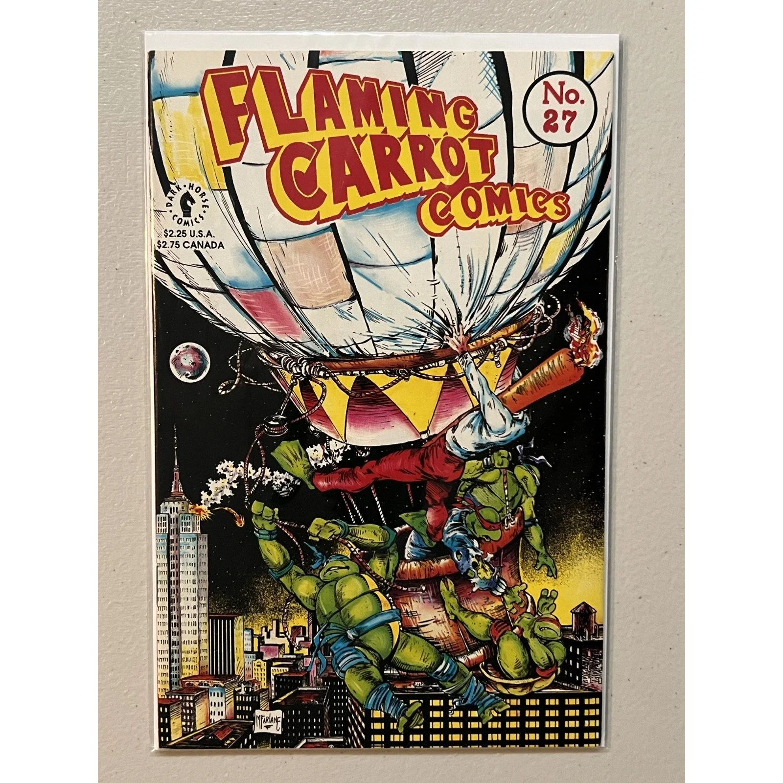 Dark Horse Comics Flaming Carrot Comics #27 (1991) McFarlane! High Grade!