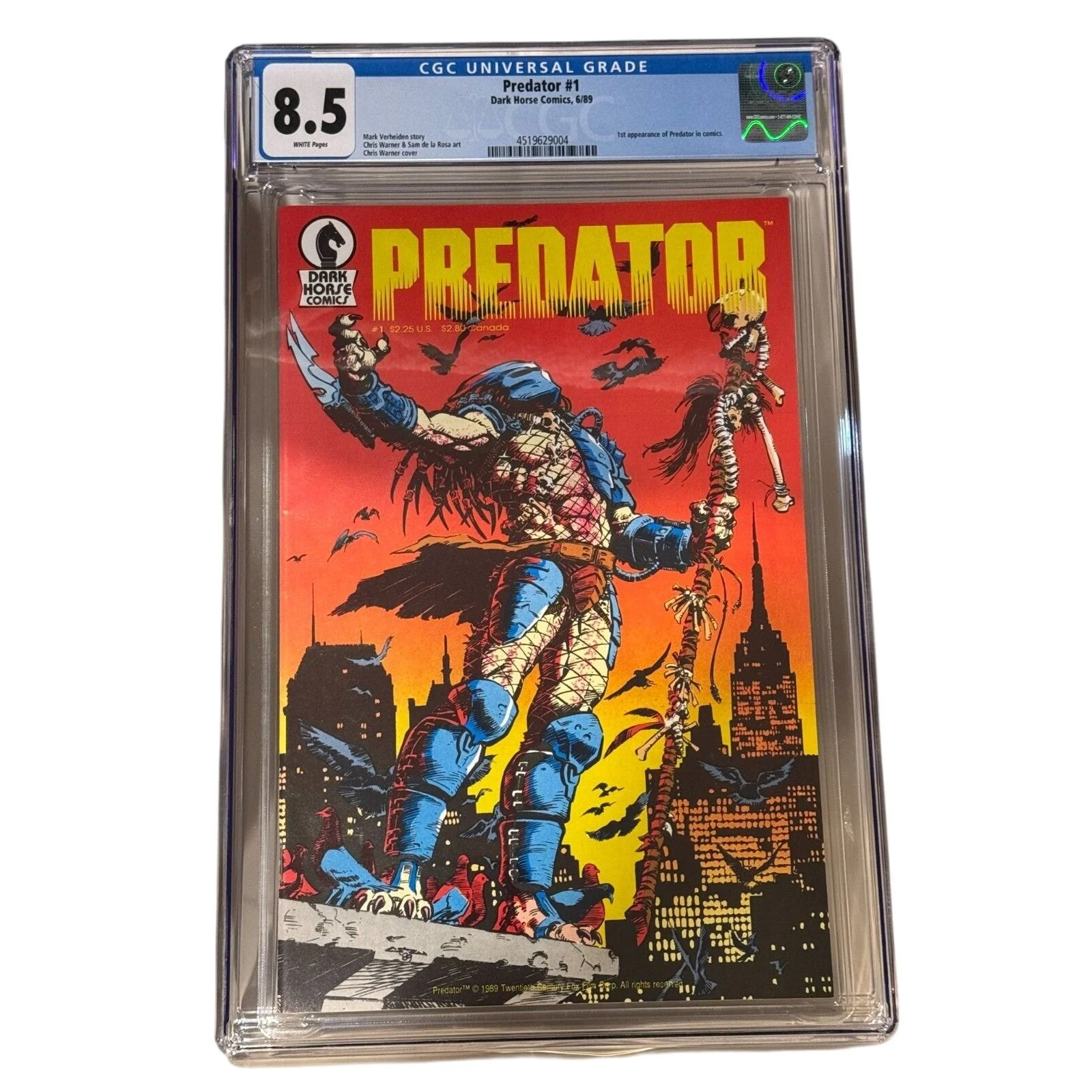 Dark Horse Predator #1 & 2 CGC 8.5/9.6