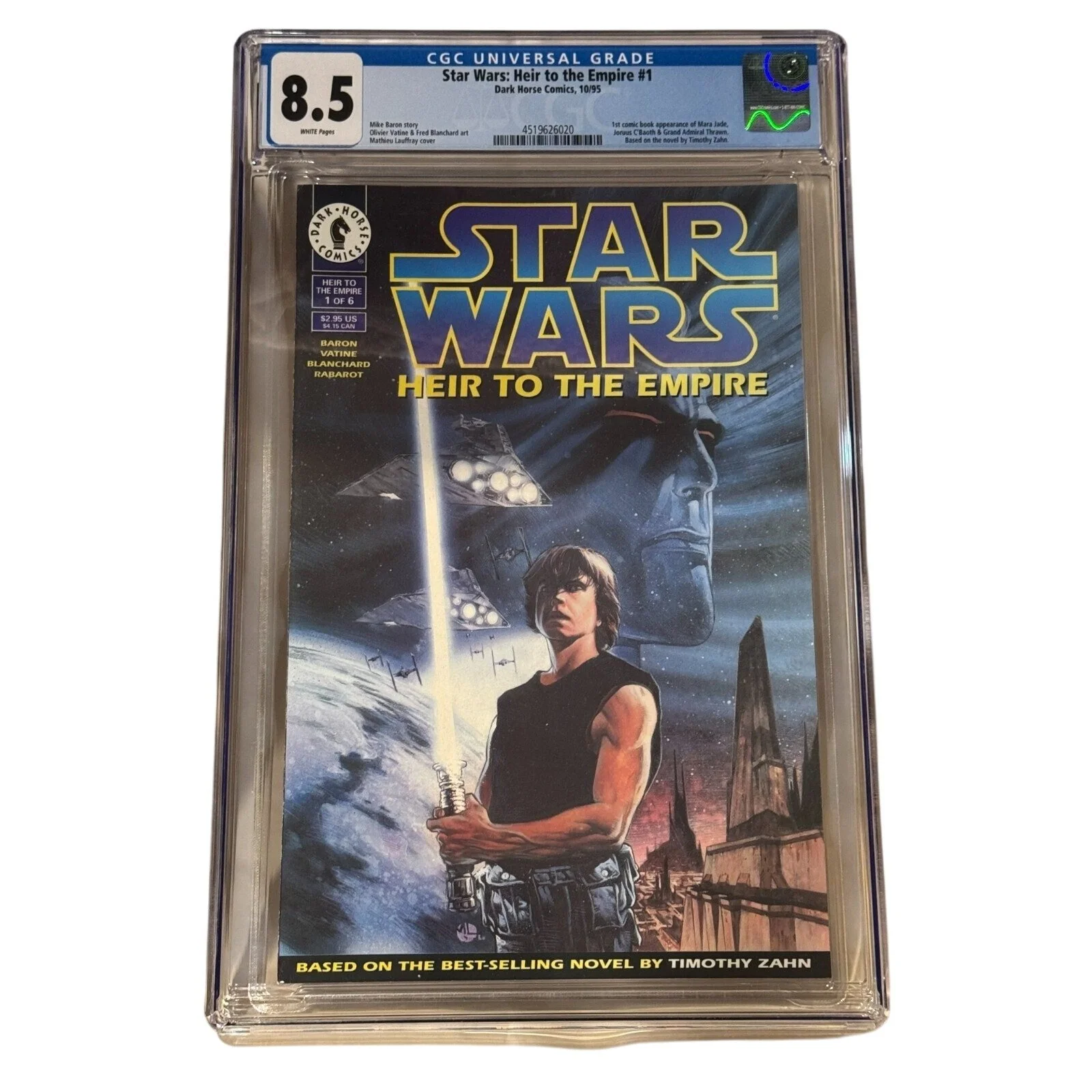 Dark Horse Star Wars Heir to the Empire 1 - 6 CGC 8.5 - 9.8