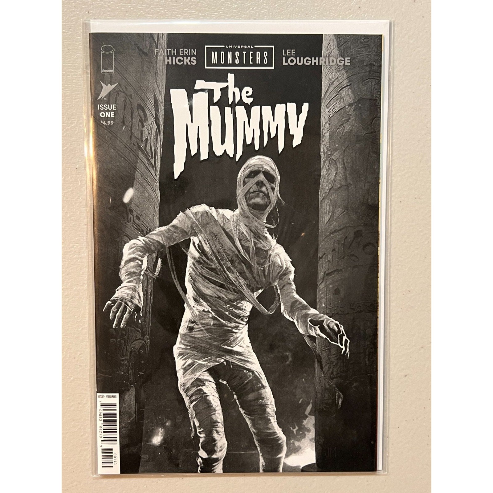 Image Comics Universal Monsters The Mummy #1 (2025) B&W Variant! High Grade!