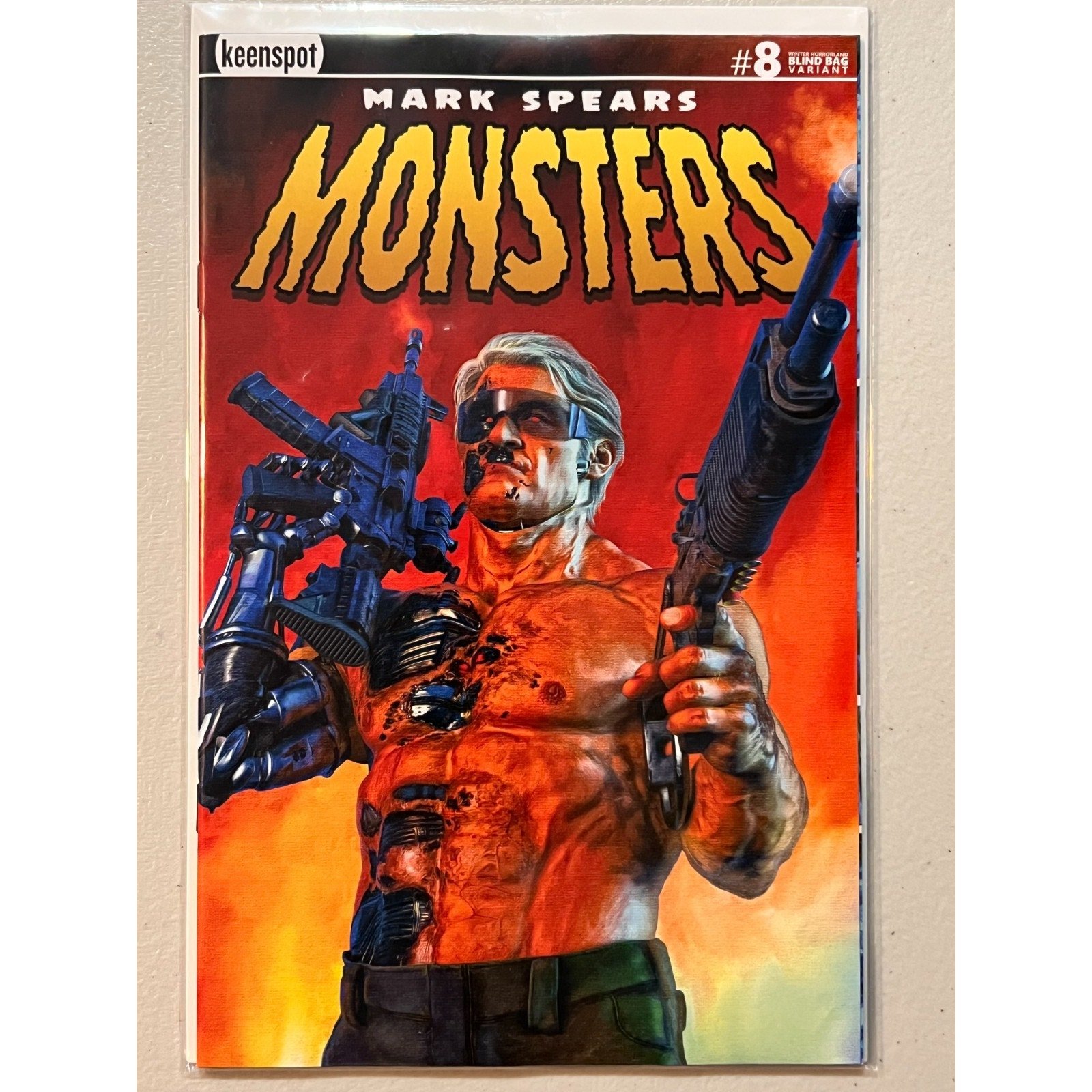 Keenspot Entertainment Mark Spears Monsters #8 (2025) A09 Variant! High Grade!