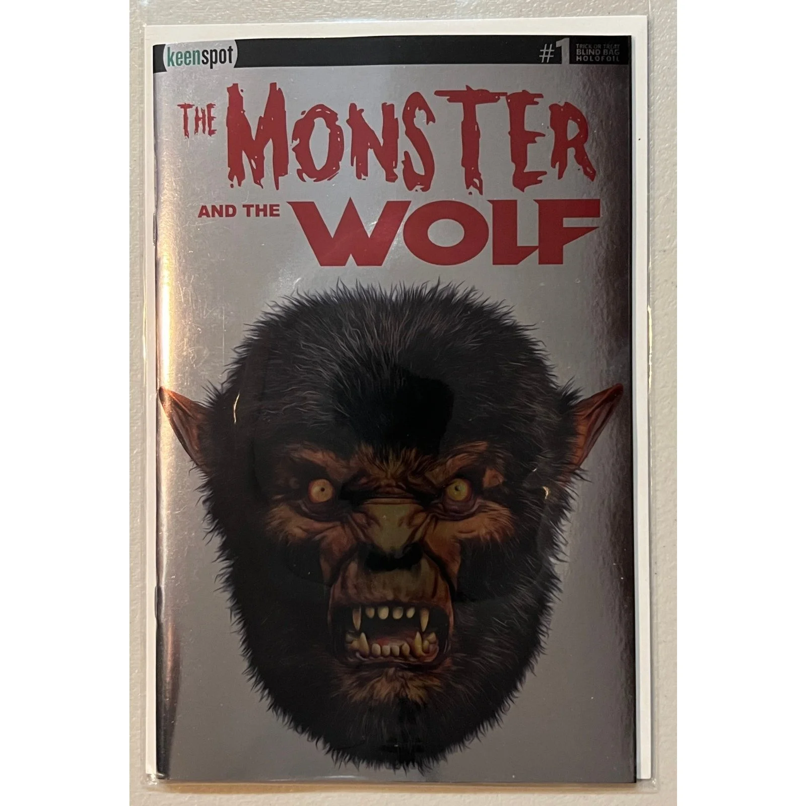 Keenspot Mark Spears Monster & the Wolf #1 Blind Bag A41 Foil!