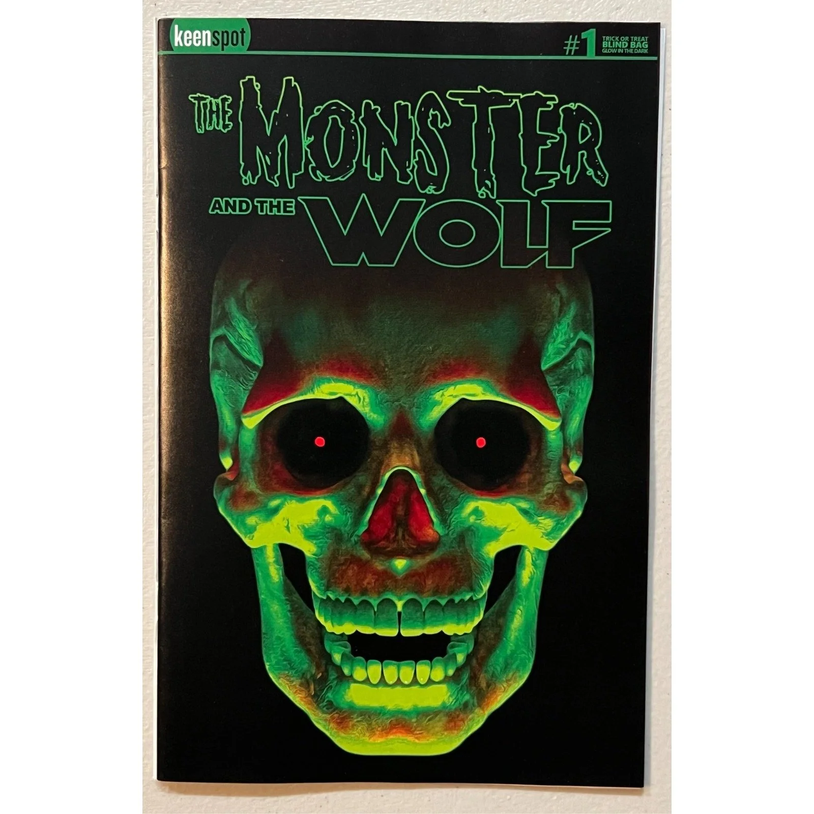 Keenspot Mark Spears Monster & the Wolf #1 Blind Bag A67 Glow in the Dark!