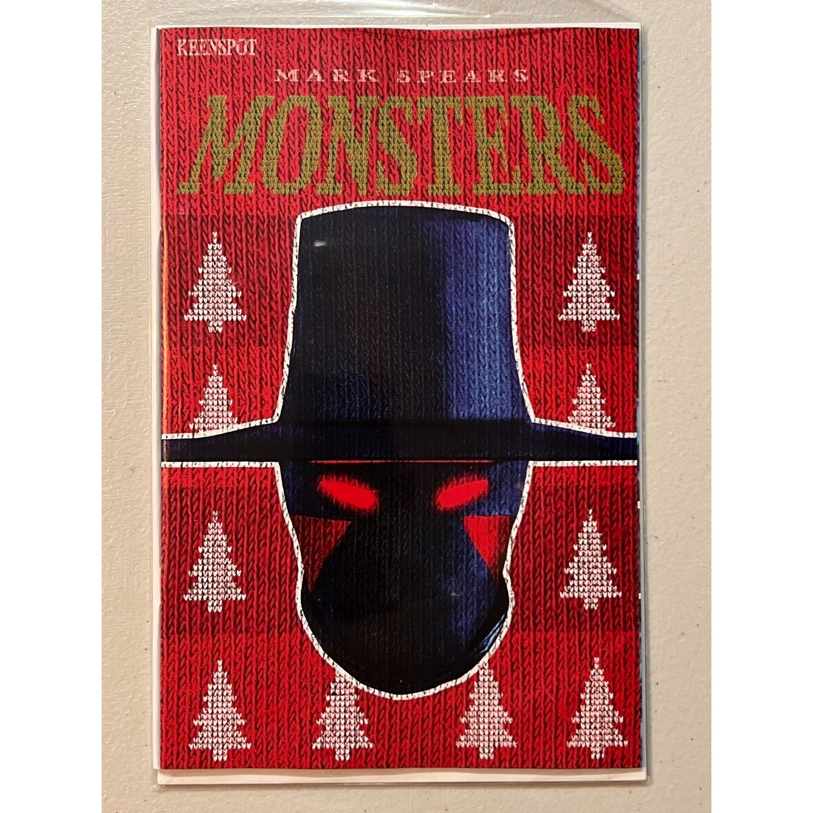 Keenspot Mark Spears Monsters #8 (2025) A66 1:666 Glow ITD Ugly Sweater Variant