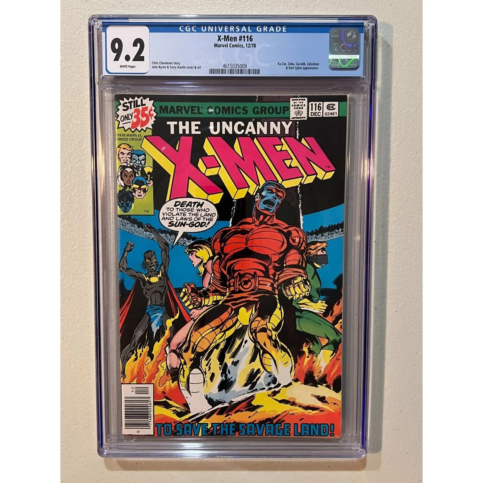 Marvel Comics - Uncanny X-Men #116 CGC 9.2 (1978)