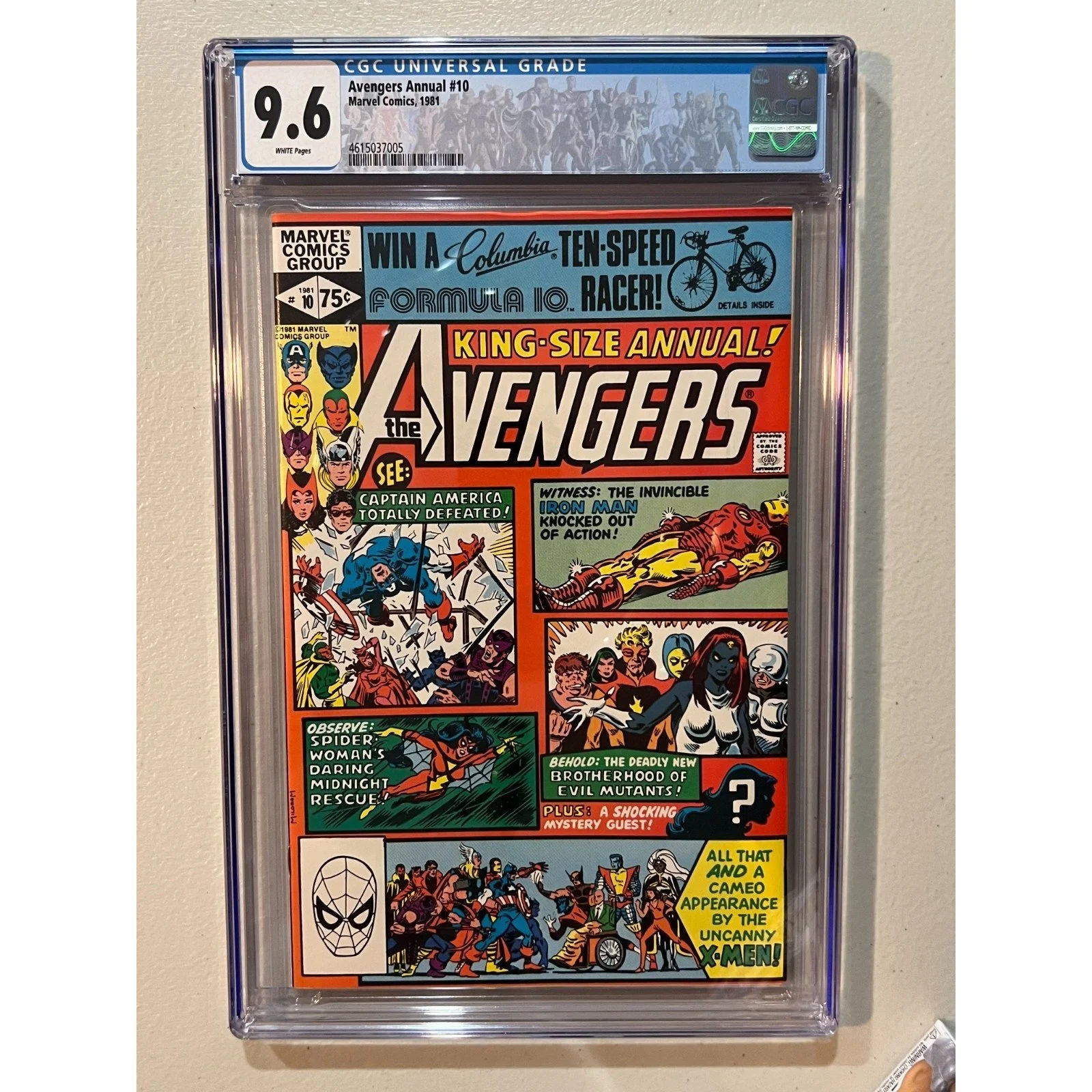 Marvel Comics Avengers Annual #10 CGC 9.6 (1981) 1st App Rogue!!
