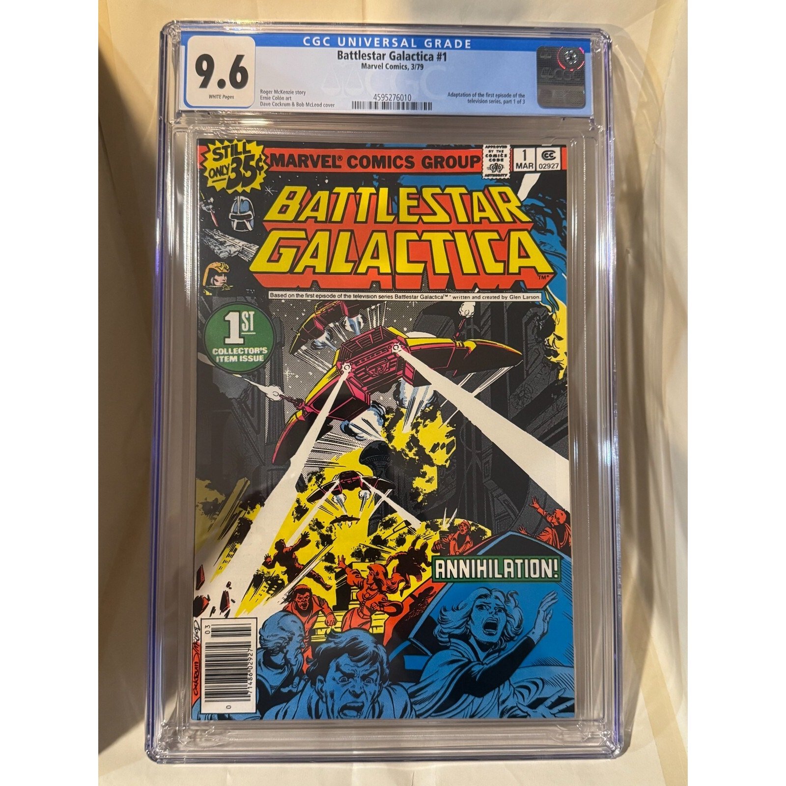 Marvel Comics Battlestar Galactica #1 CGC 9.6 (1979)