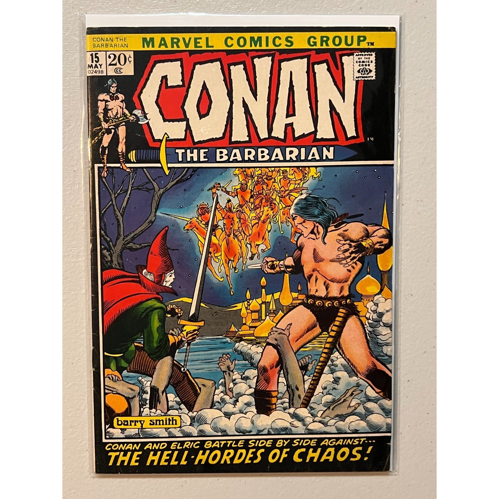 Marvel Comics Conan the Barbarian #15 (1972) Mid-High Grade!