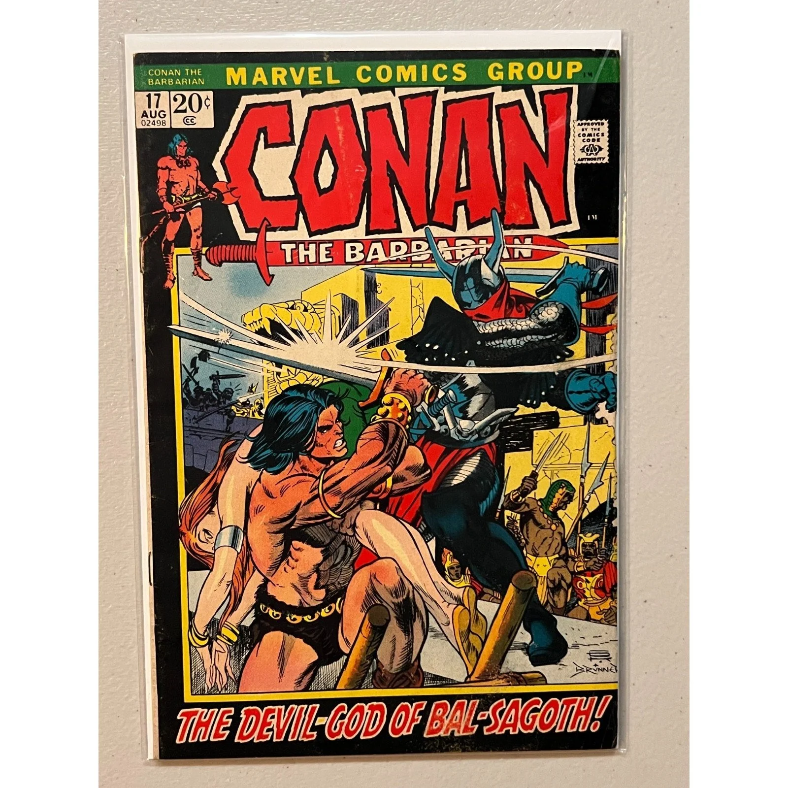 Marvel Comics Conan the Barbarian #17 (1972) High Grade!