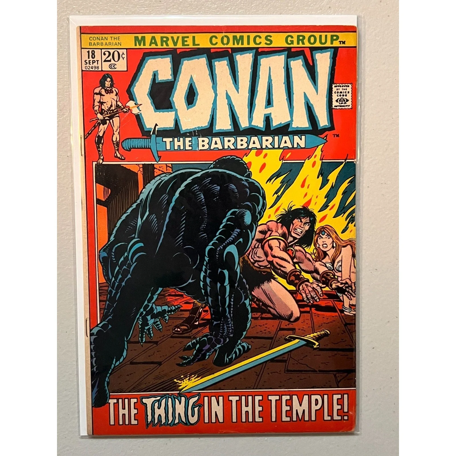 Marvel Comics Conan the Barbarian #18 (1972) Mid-High Grade!