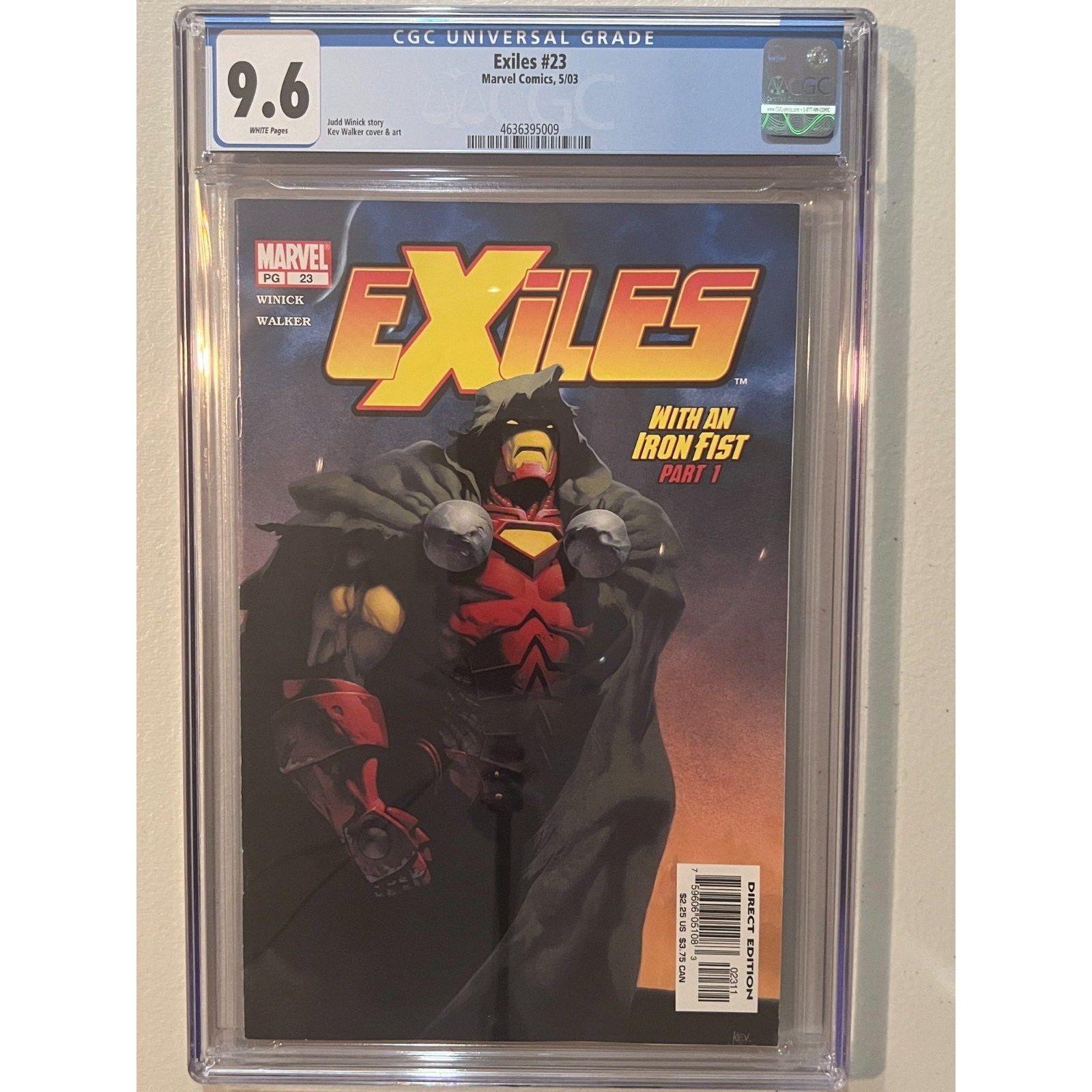 Marvel Comics Exiles #23 CGC 9.6 (2003) Iron Man becomes DOOM!