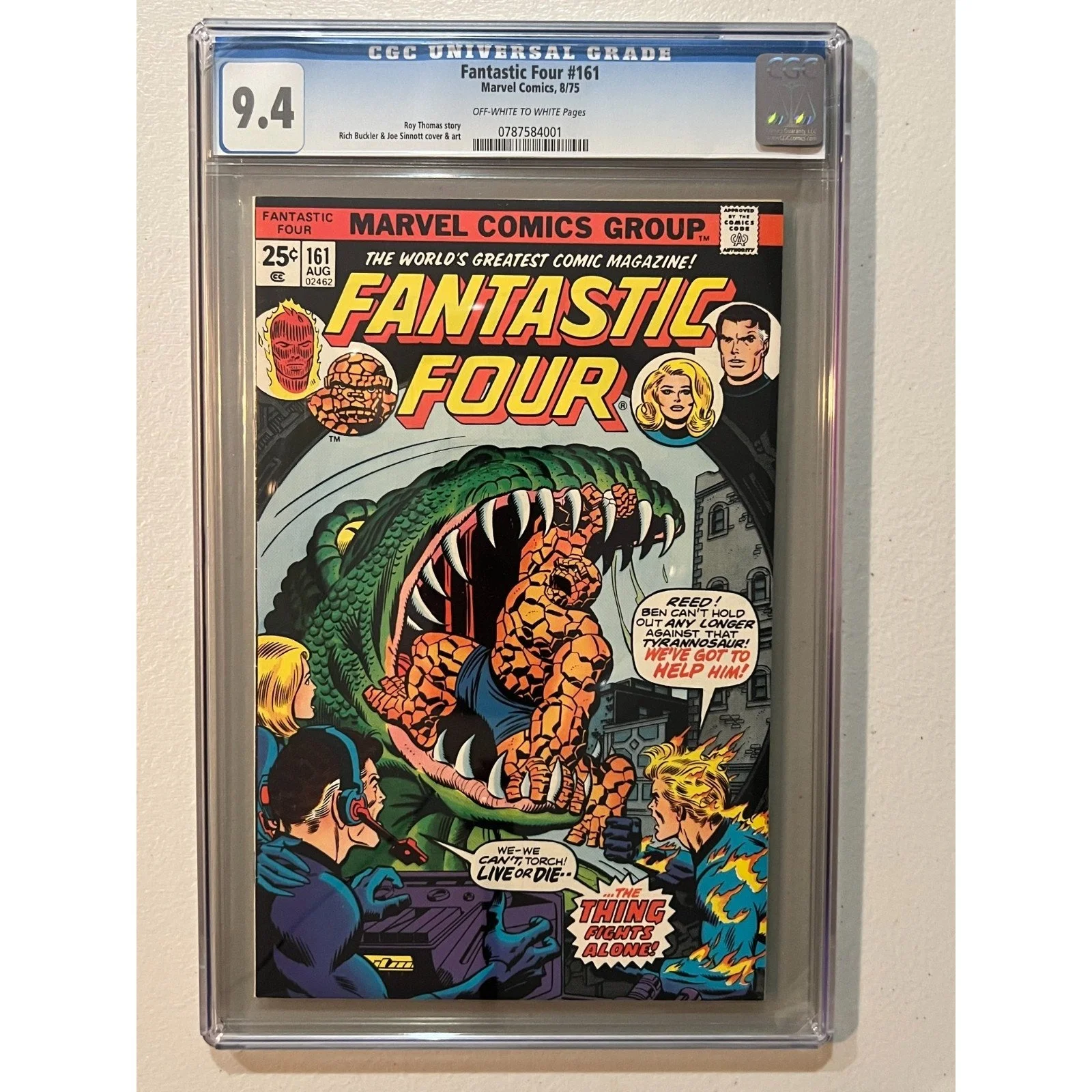 Marvel Comics Fantastic Four #161 CGC 9.4 (1975)