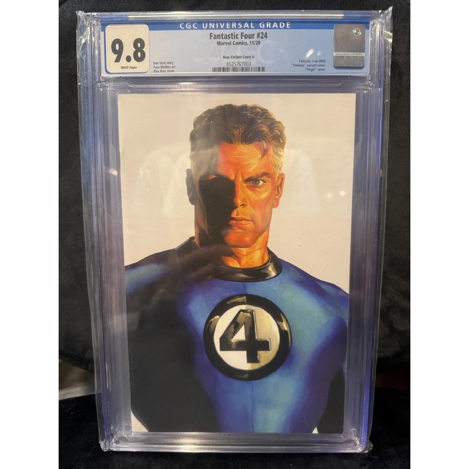 Marvel Comics Fantastic Four #24 CGC 9.8 (2020) Ross Timeless Variant